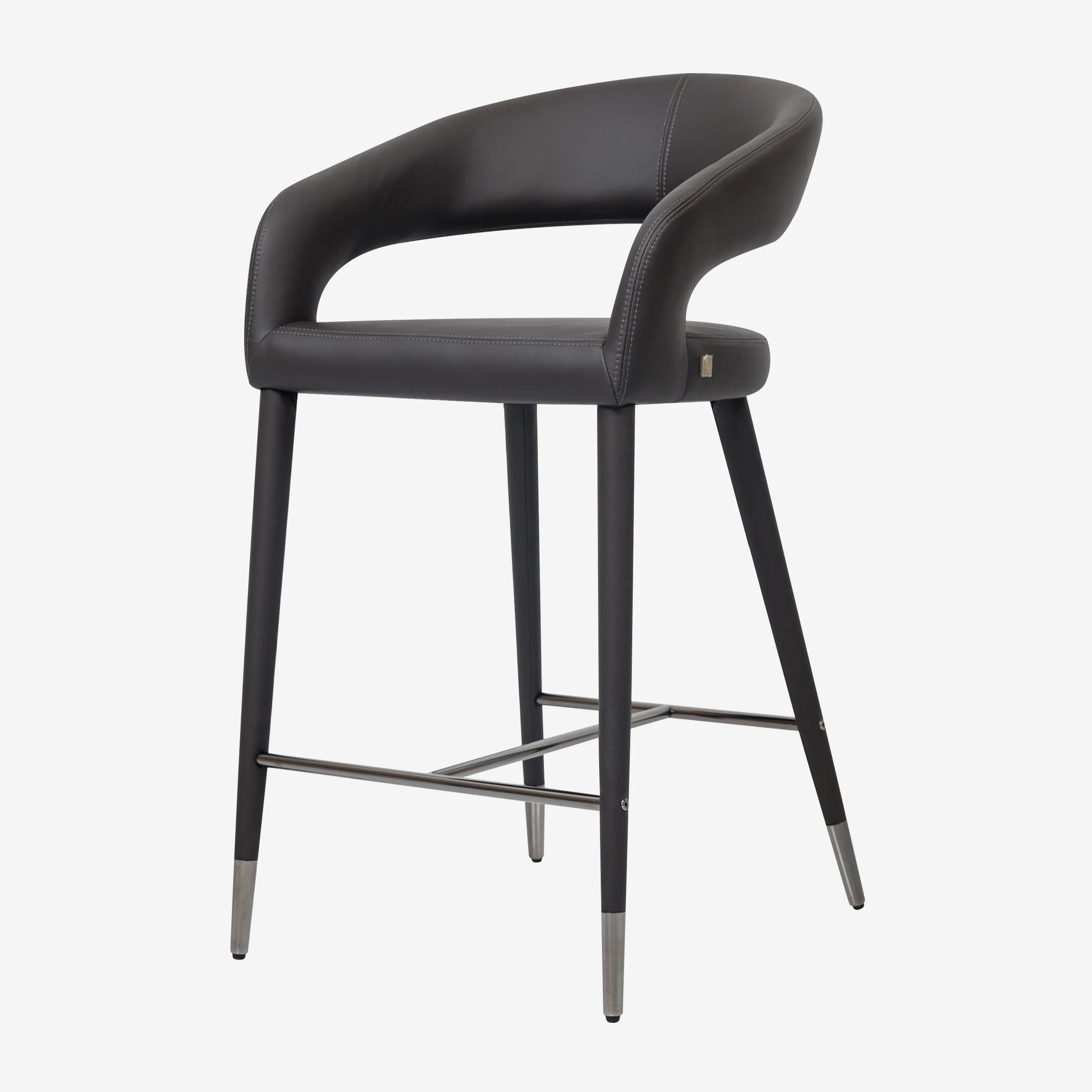 Moulin Smoke Grey Counter Stool