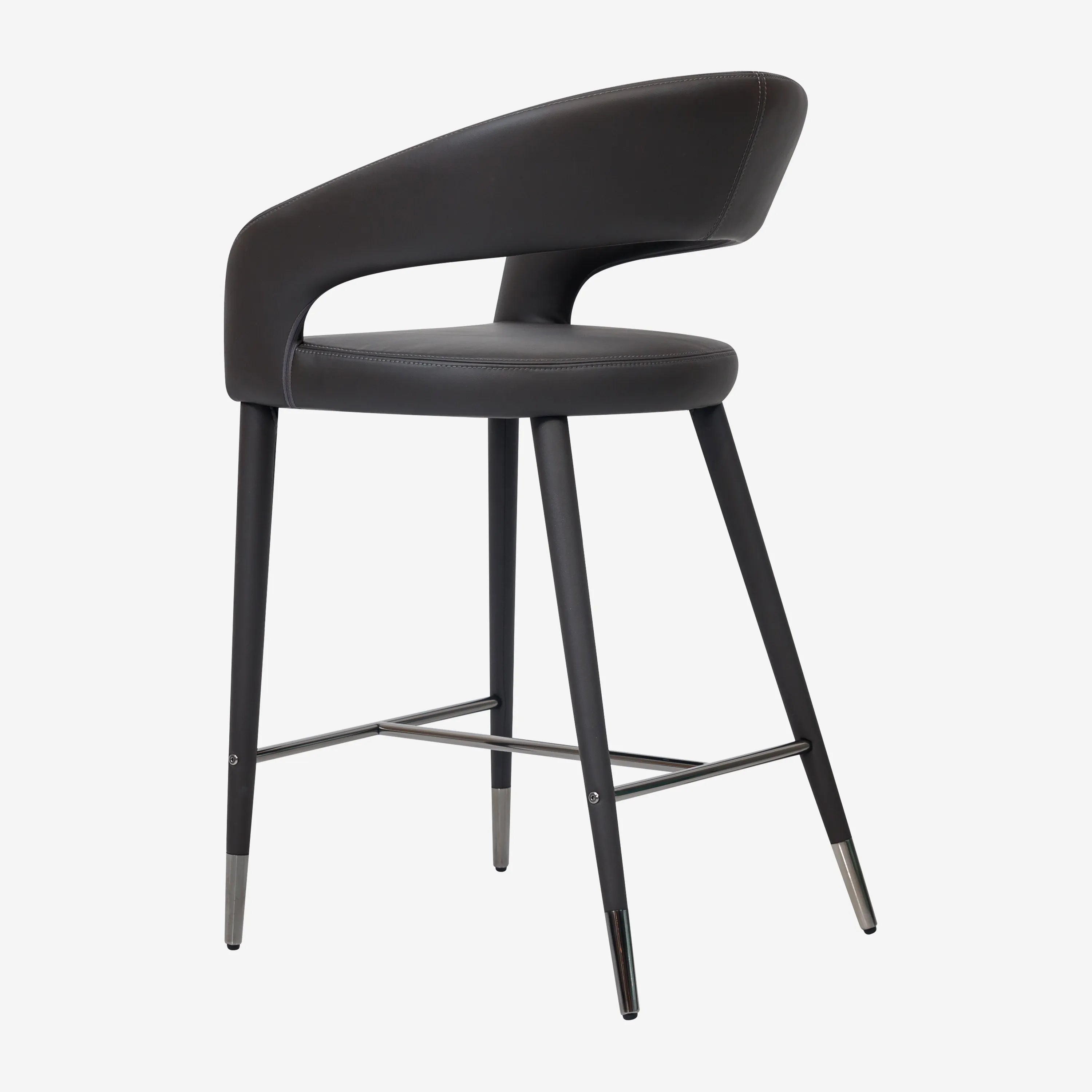 Moulin Smoke Grey Counter Stool