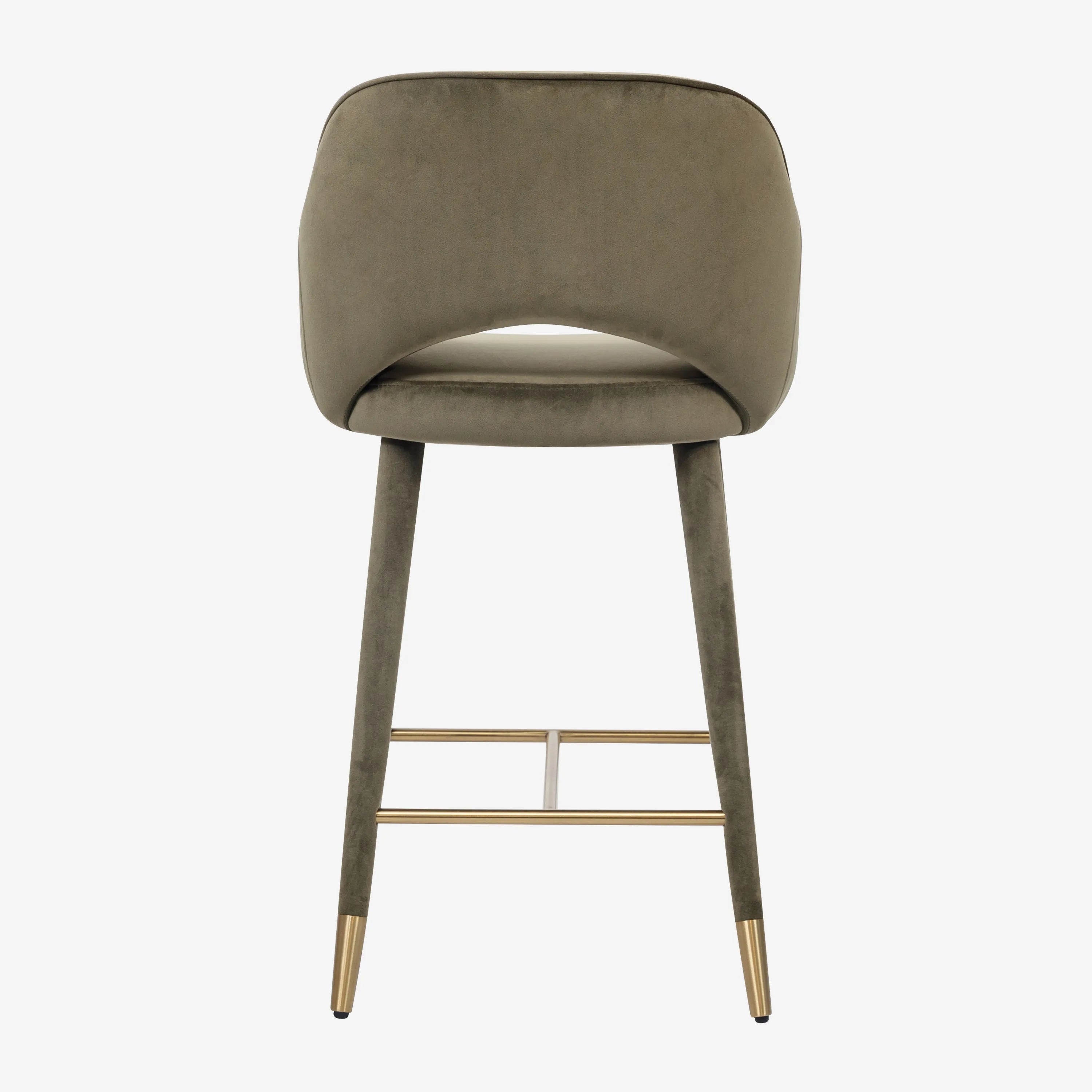 Adrianna Olive Green Counter Stool
