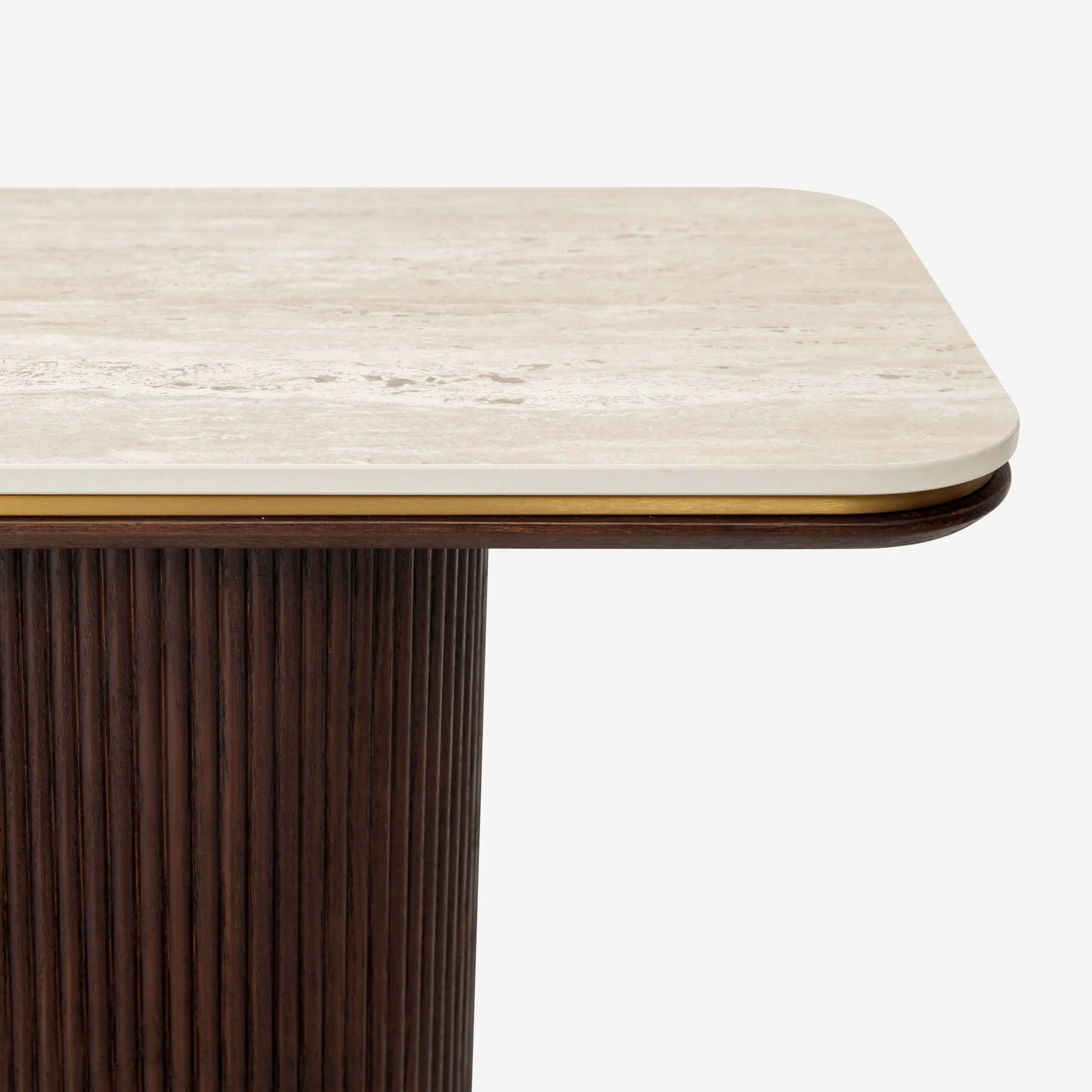 San Pierre Console - Dark Brown