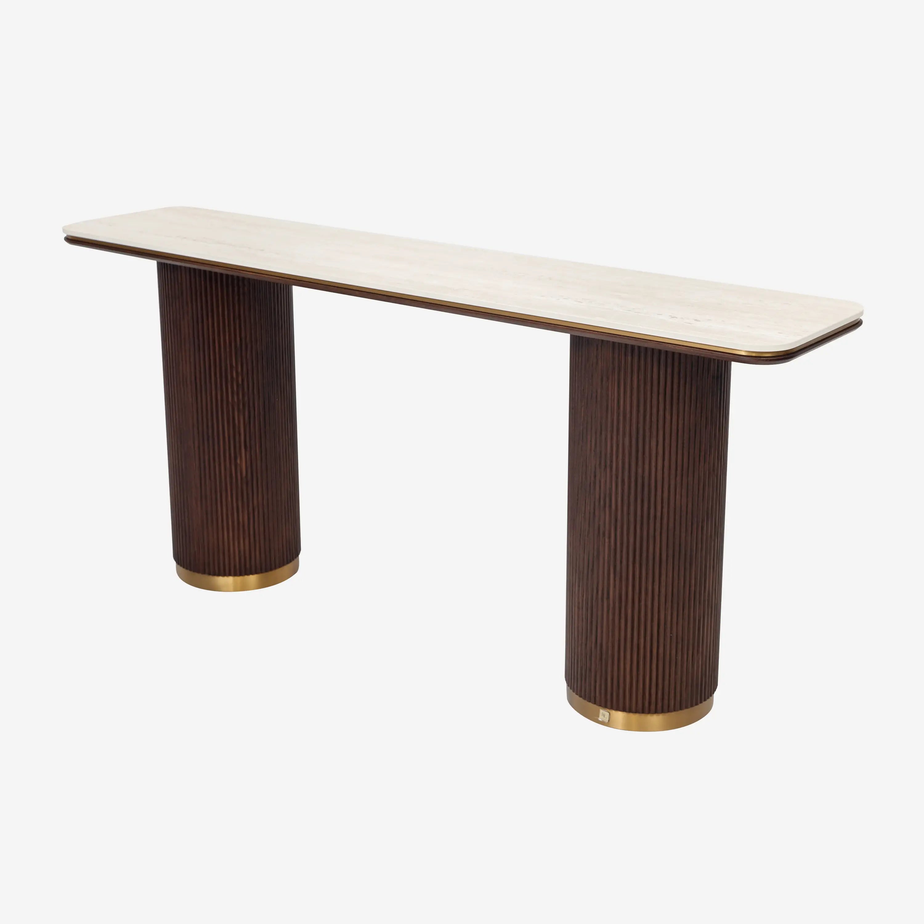 San Pierre Console - Dark Brown