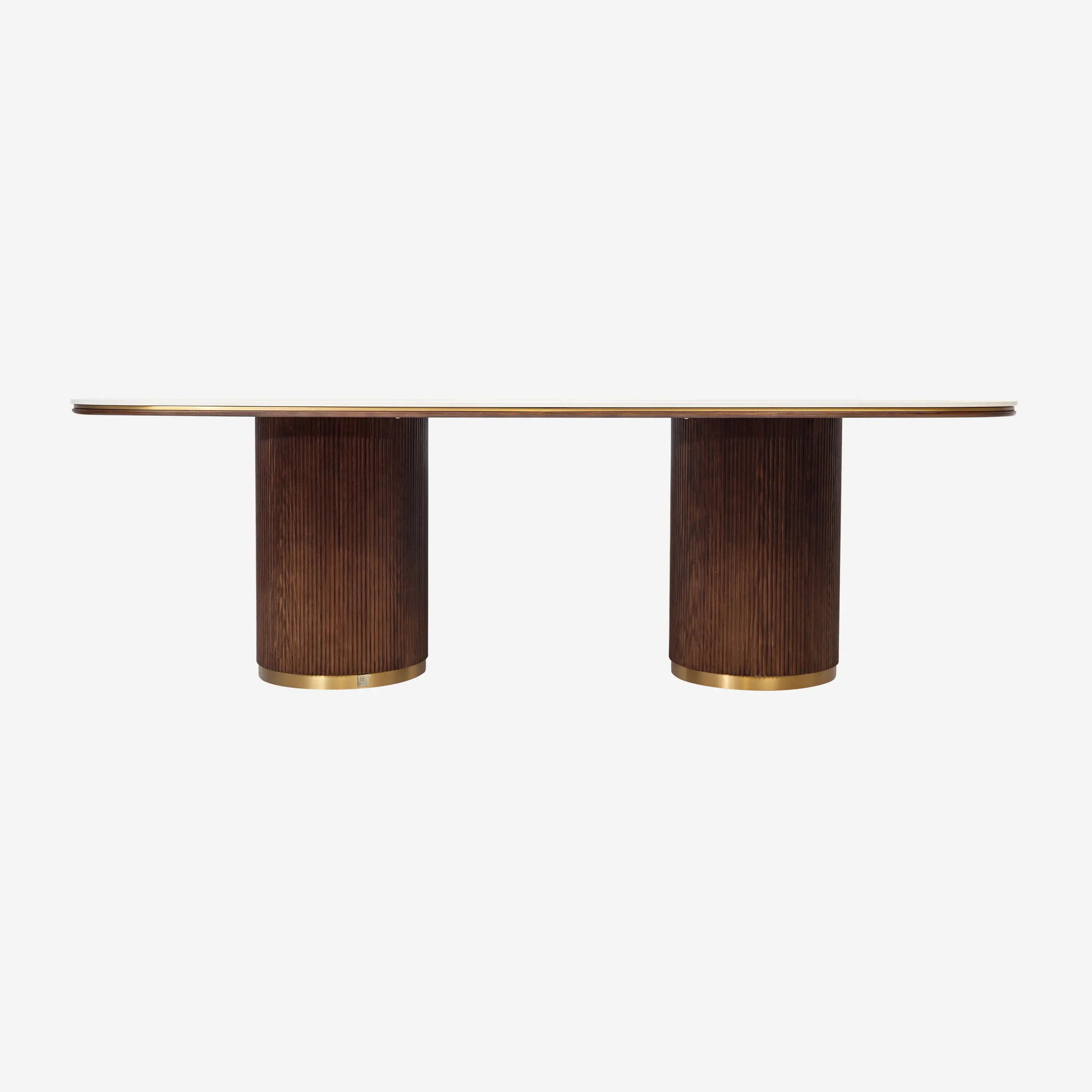 San Pierre Dining Table - Dark Brown