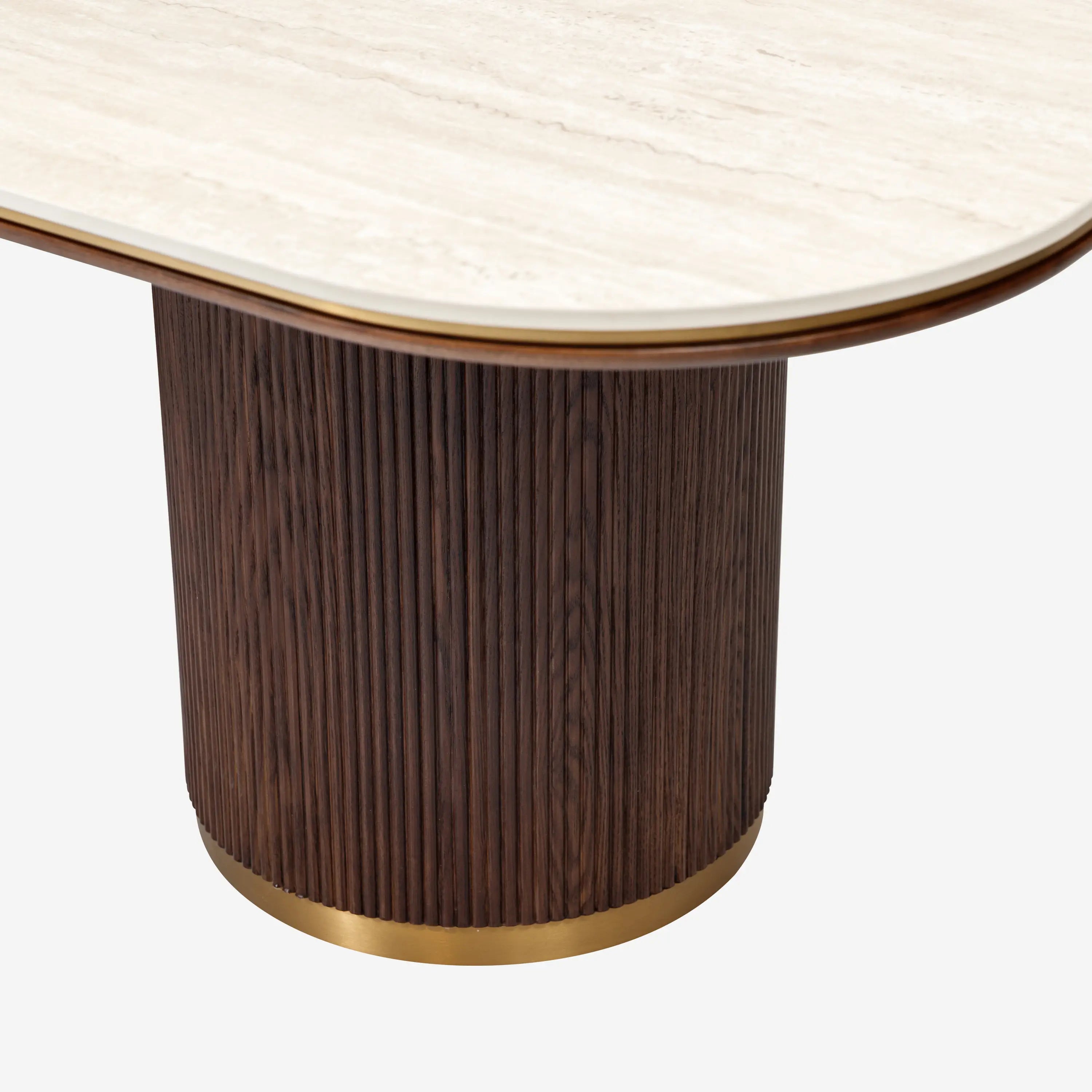 San Pierre Dining Table - Dark Brown