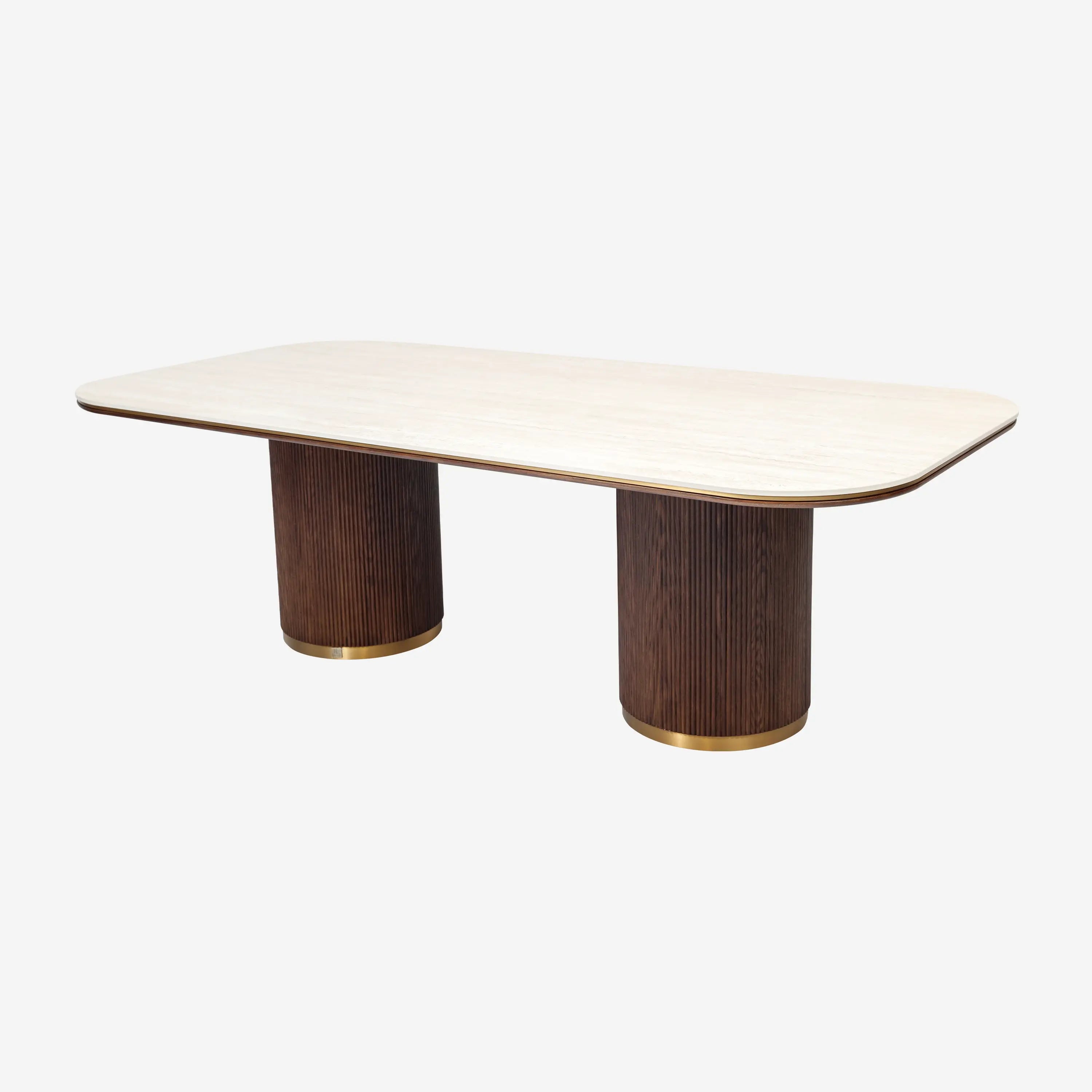 San Pierre Dining Table - Dark Brown