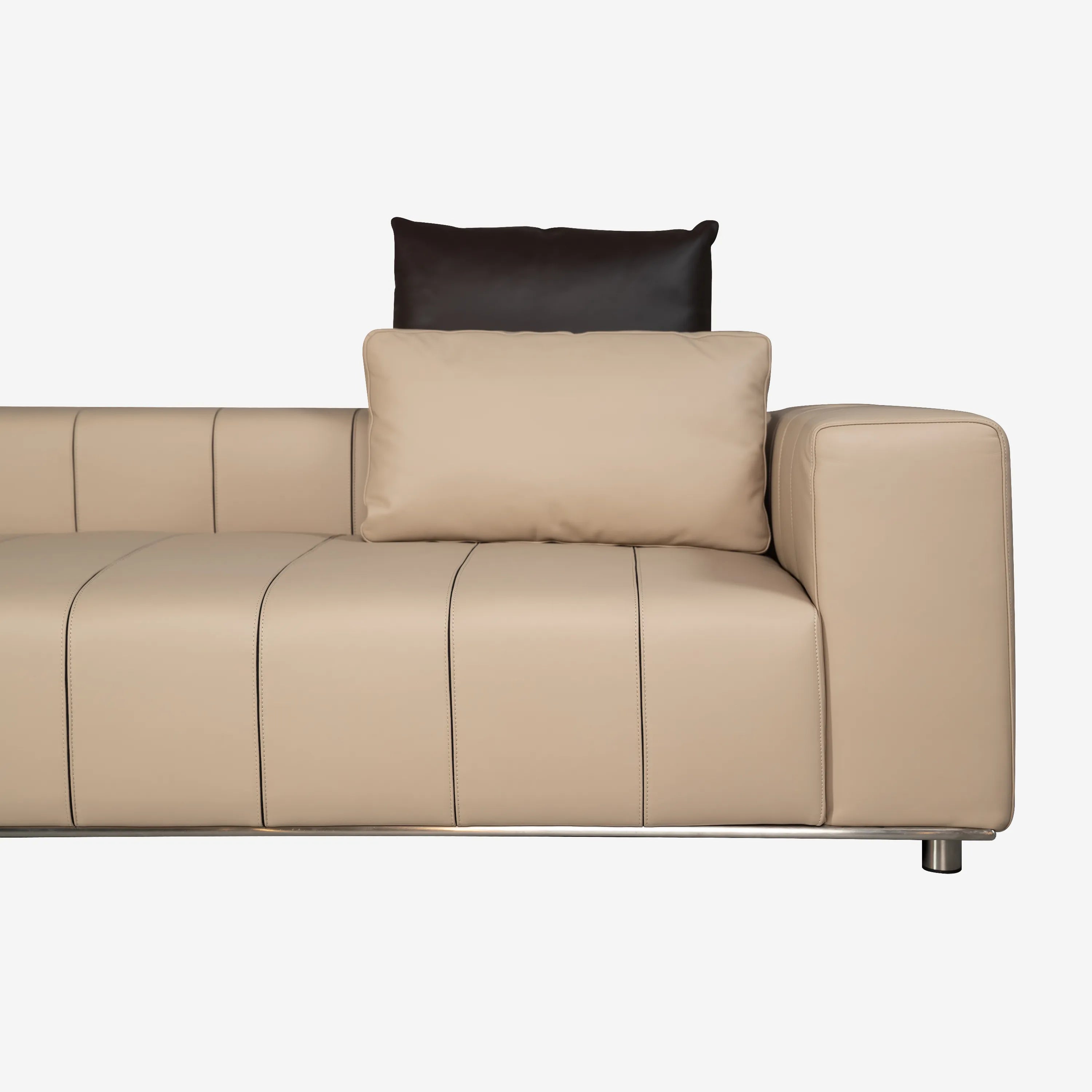 Kaden Corner Leather Sofa