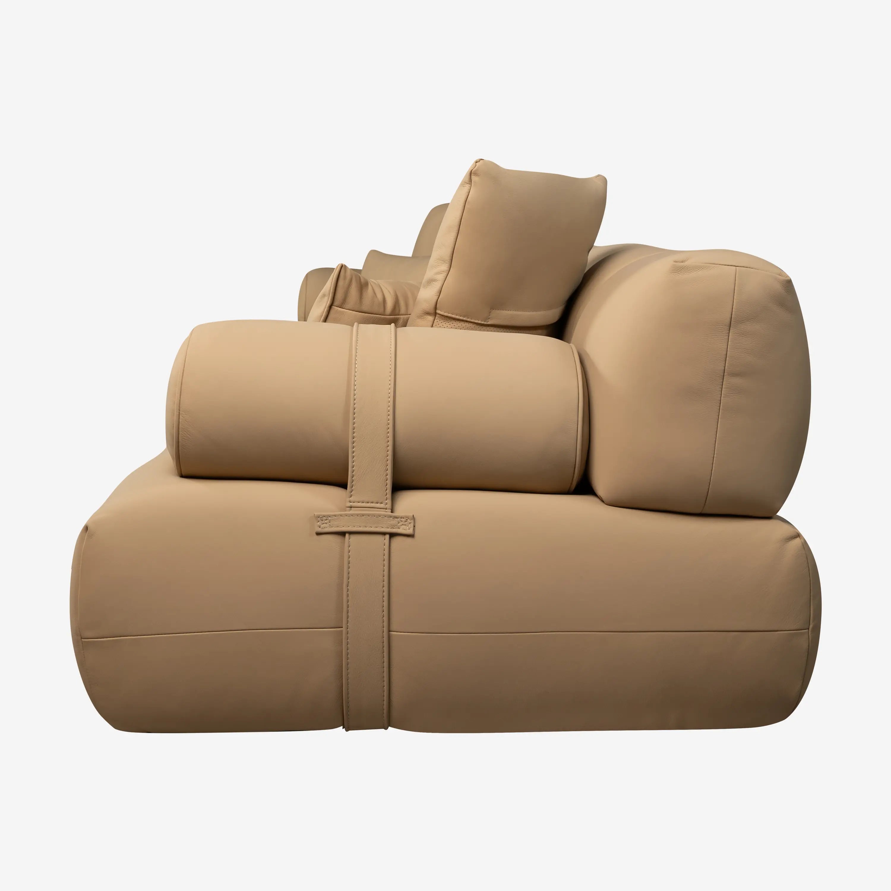 Philippe 3 Seater Sofa-Beige