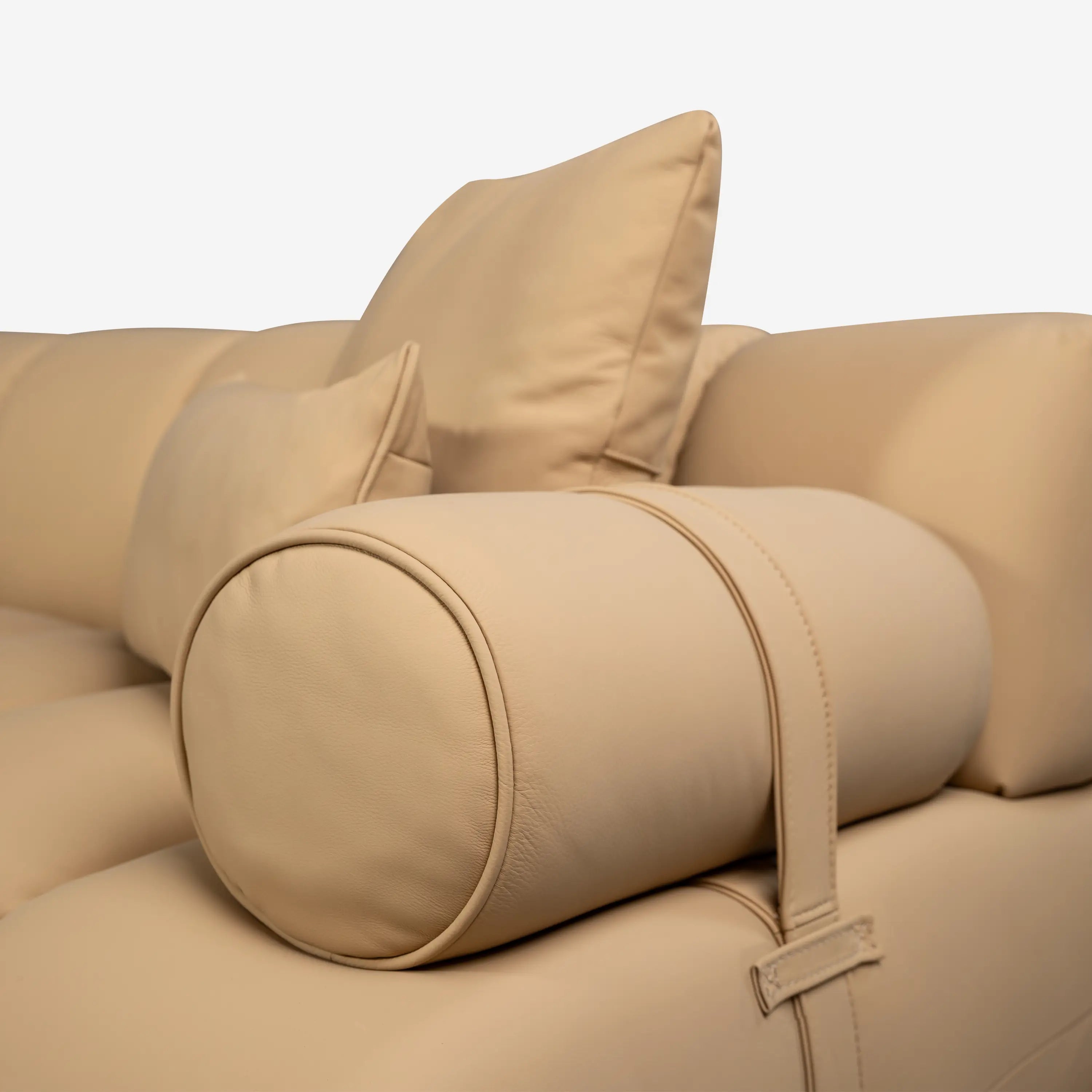Philippe 3 Seater Sofa-Beige