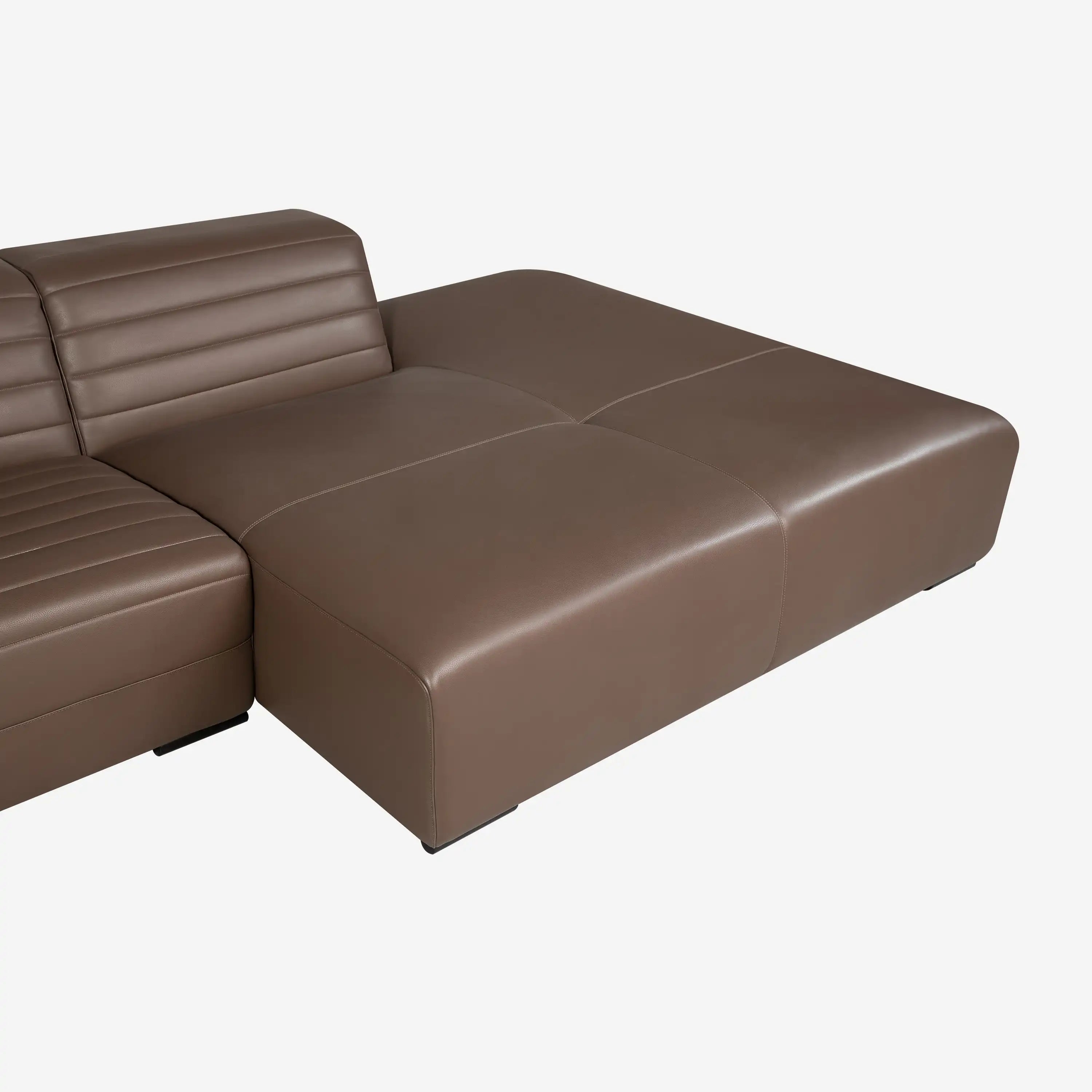 Koa L Shape Leather Sofa