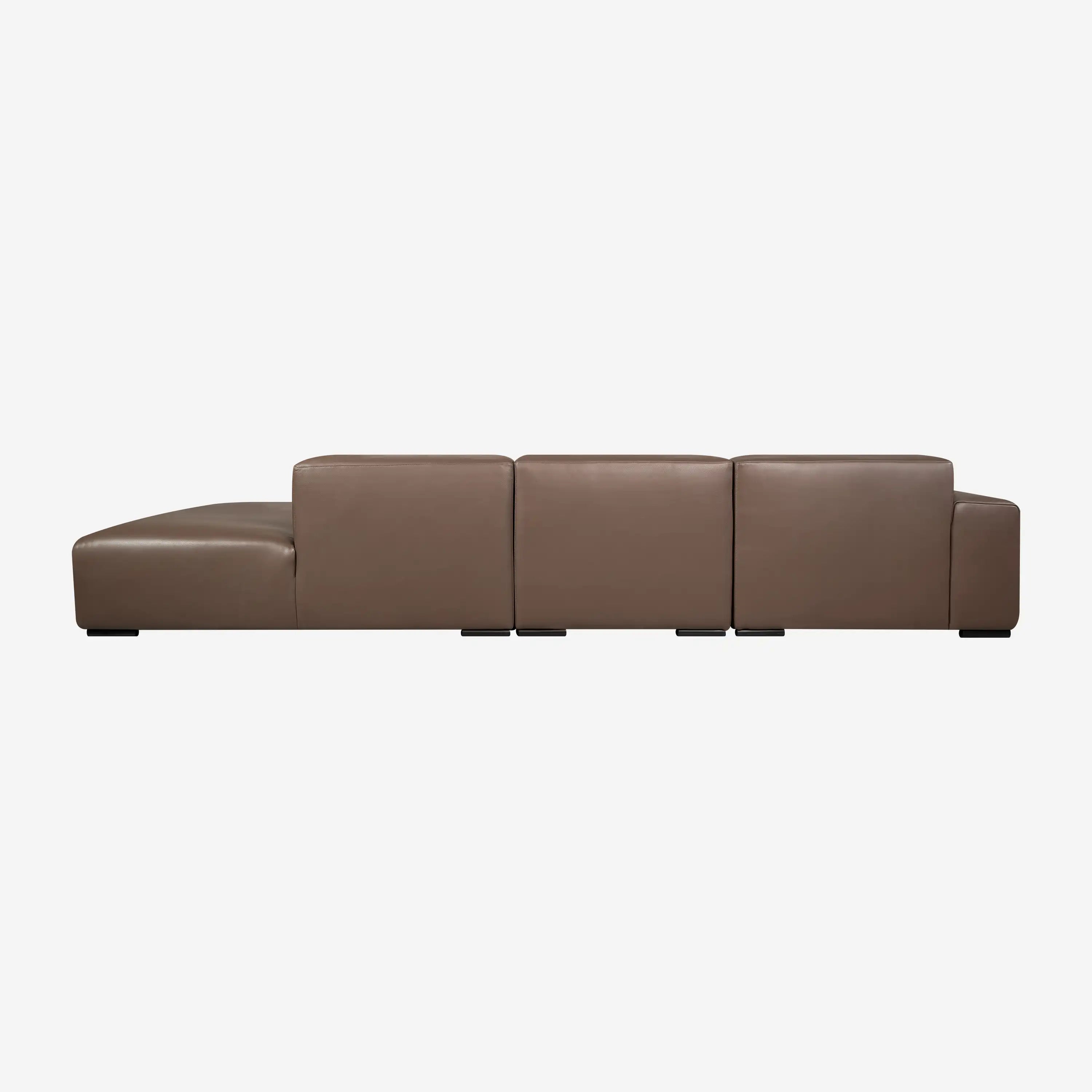 Koa L Shape Leather Sofa