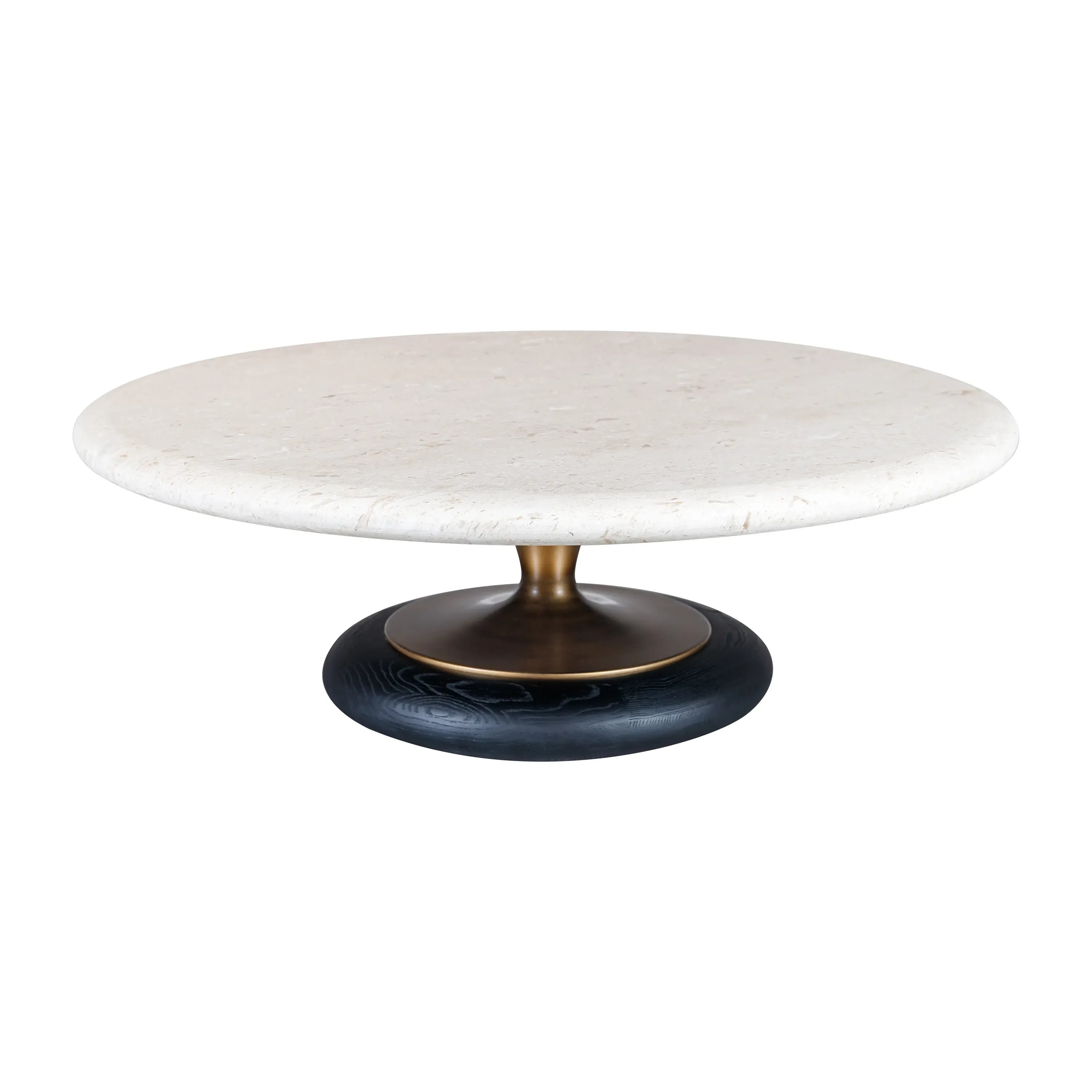 Molly Marble Round Coffee Table Large