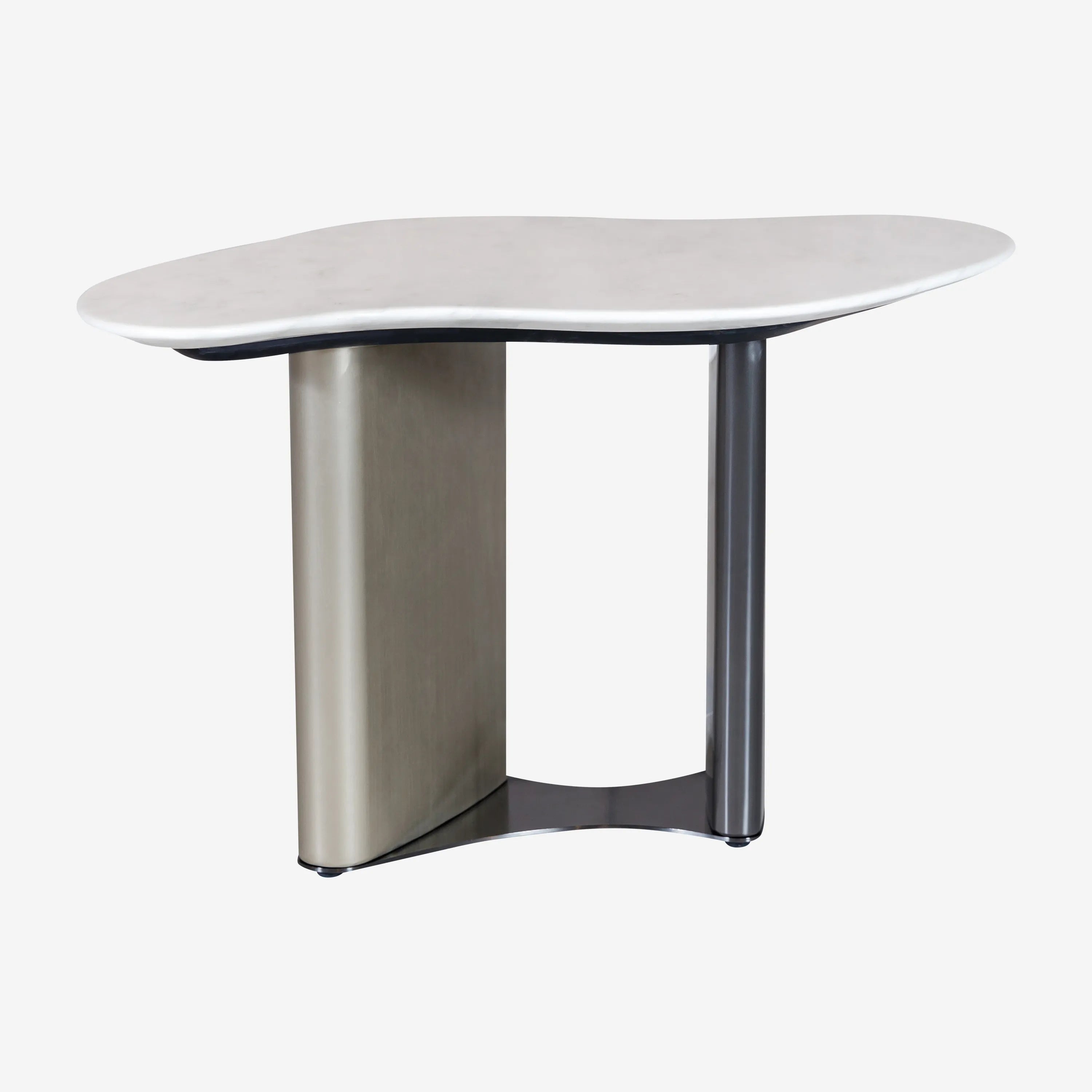Robyn Marble Side Table White