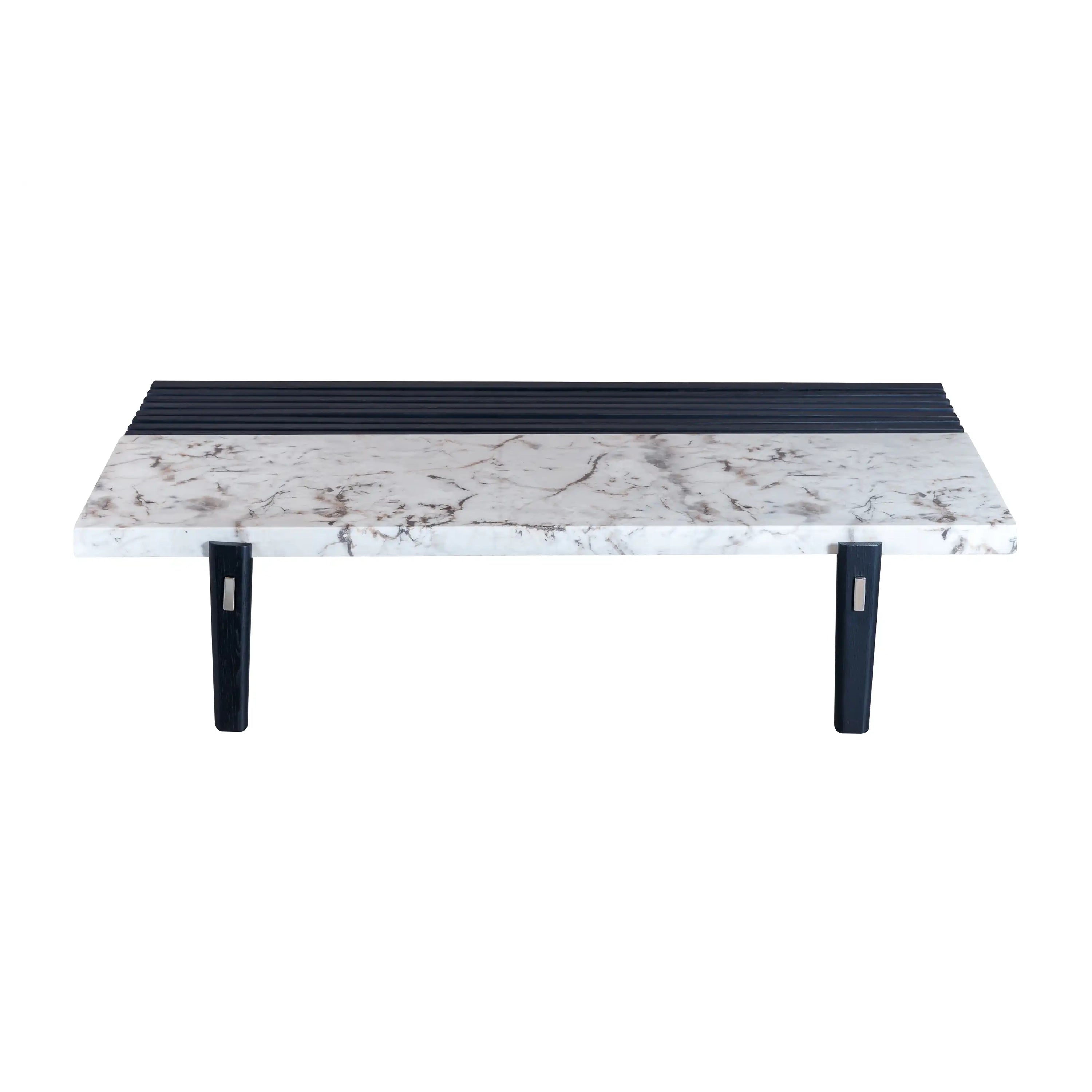 Harvey Marble Coffee Table White
