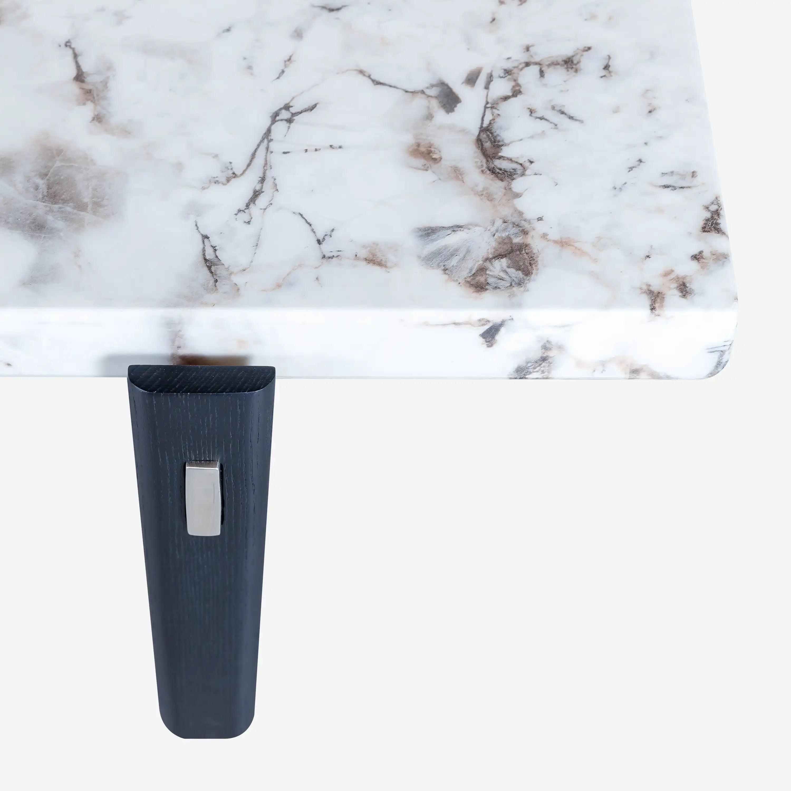 Harvey Marble Coffee Table White