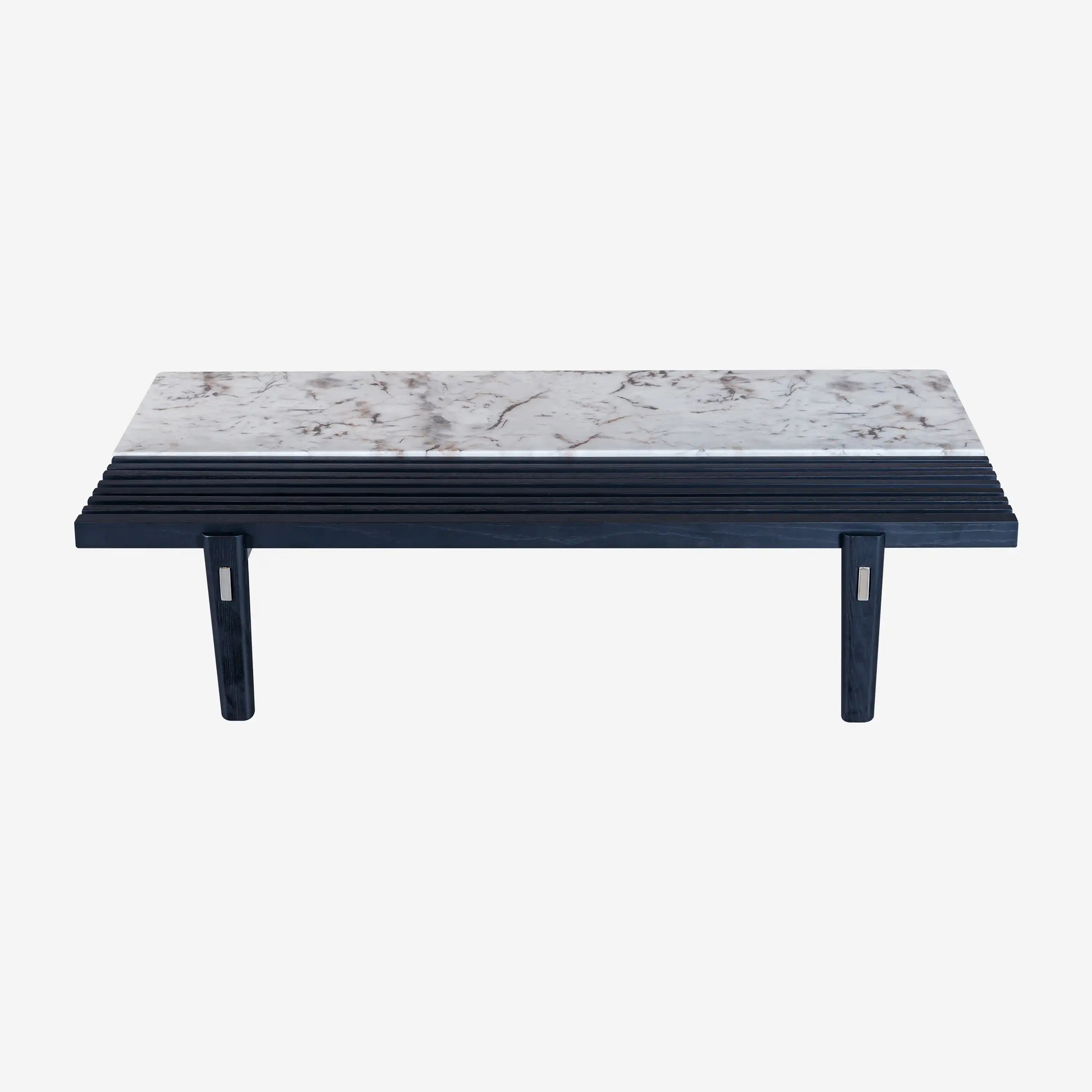 Harvey Marble Coffee Table White