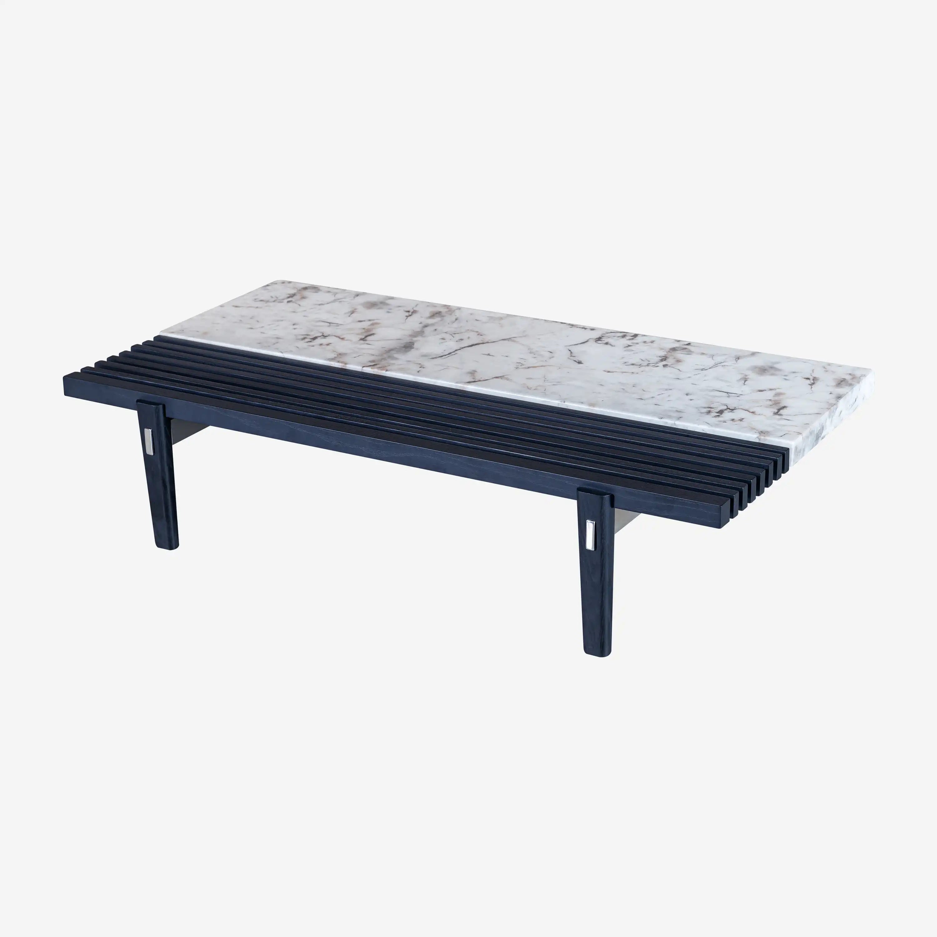 Harvey Marble Coffee Table White
