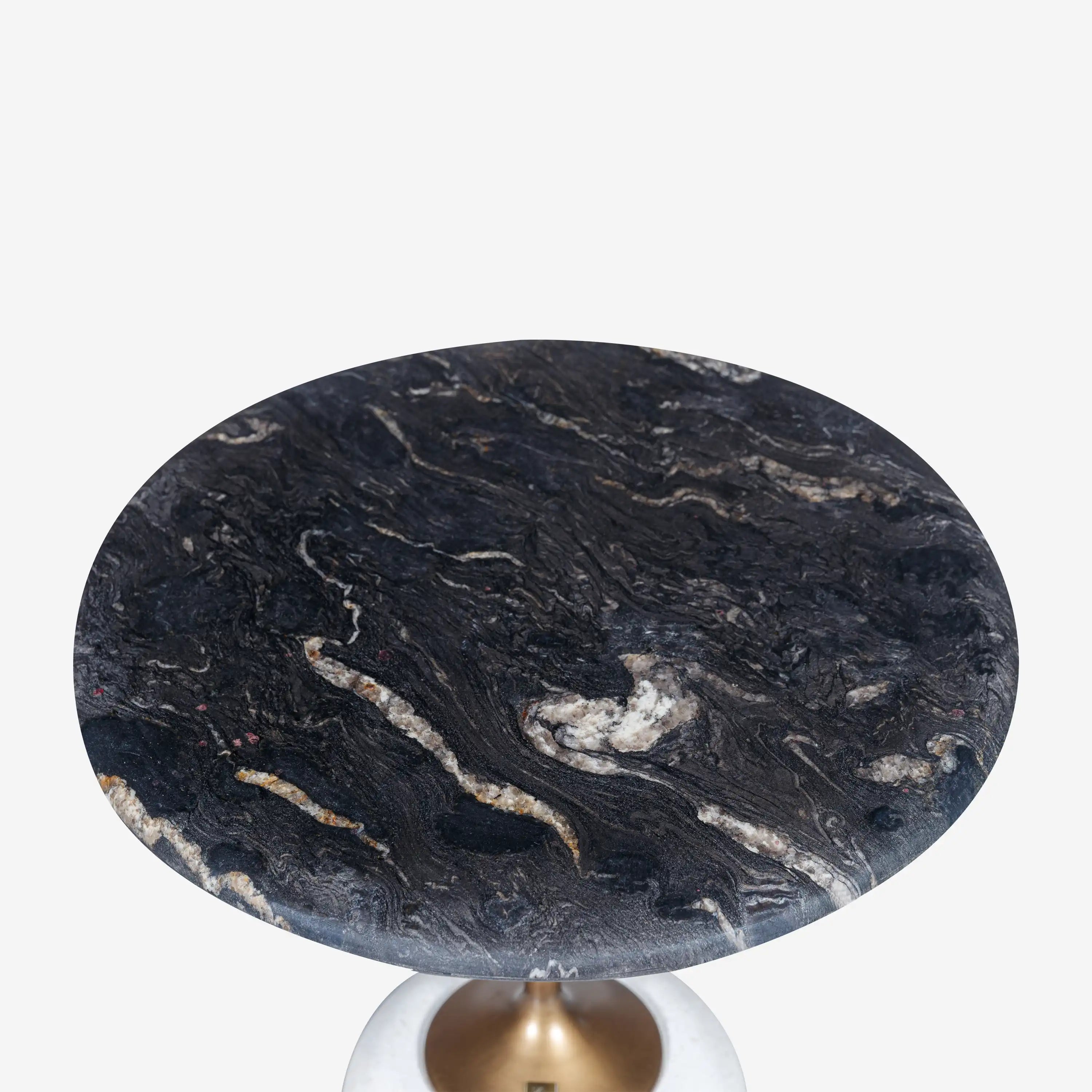 Molly Marble Round Side Table