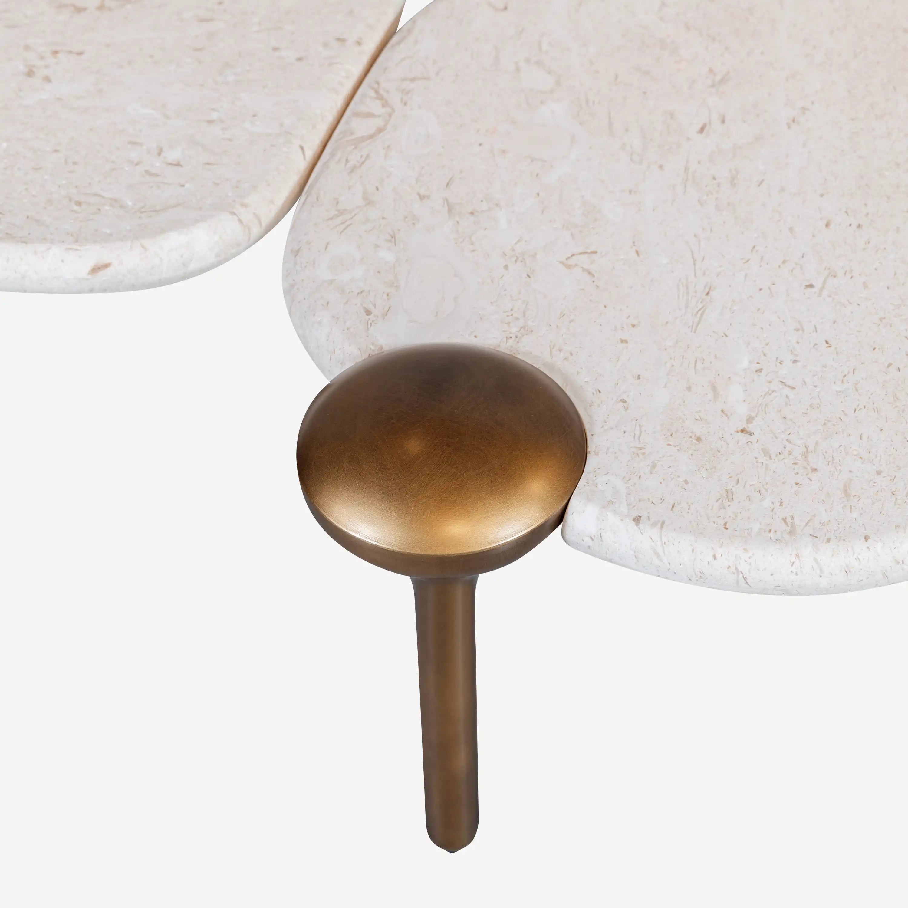 Alessio Marble Coffee Table Beige