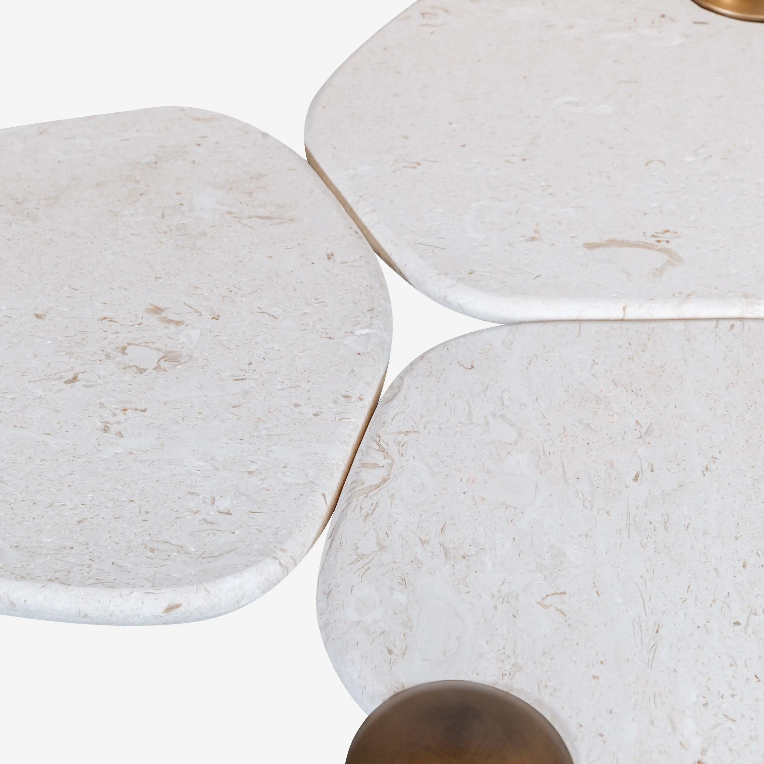 Alessio Marble Coffee Table Beige