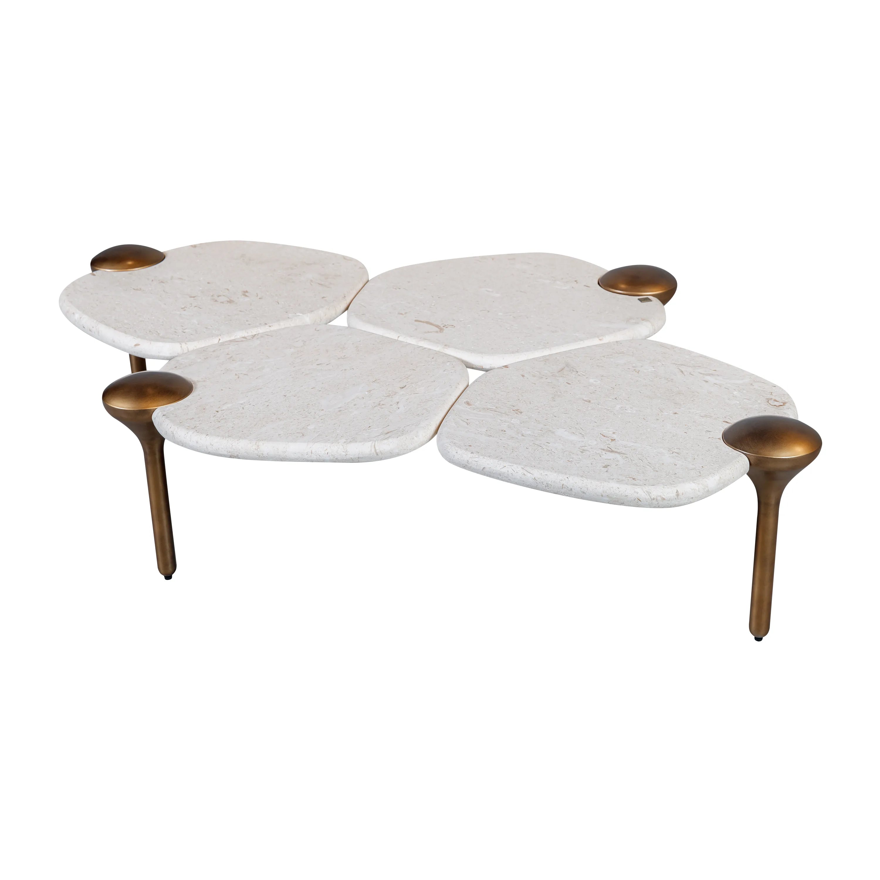Alessio Marble Coffee Table Beige