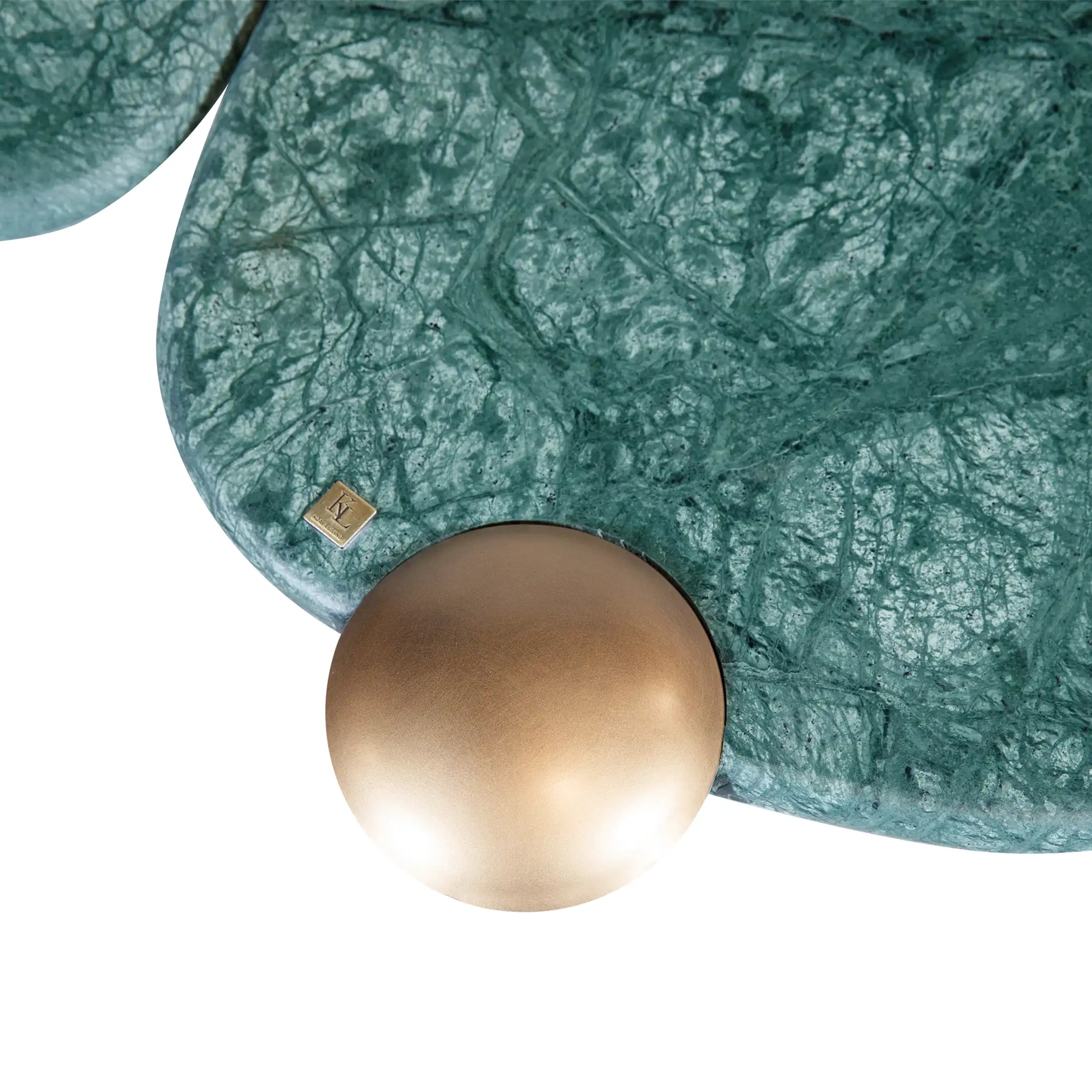 Alessio Marble Coffee Table Green