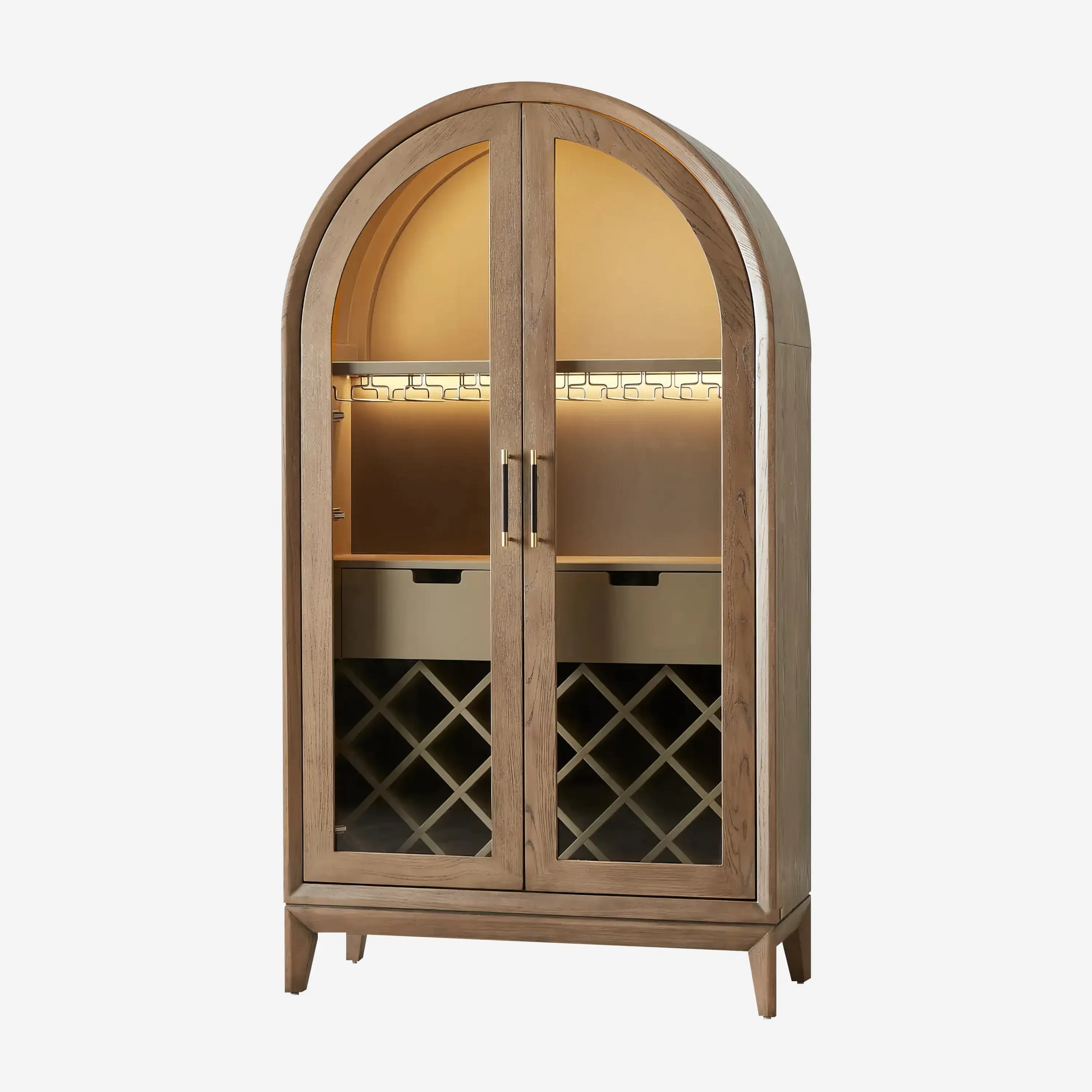 Fredrik Brown Wine Display Cabinet