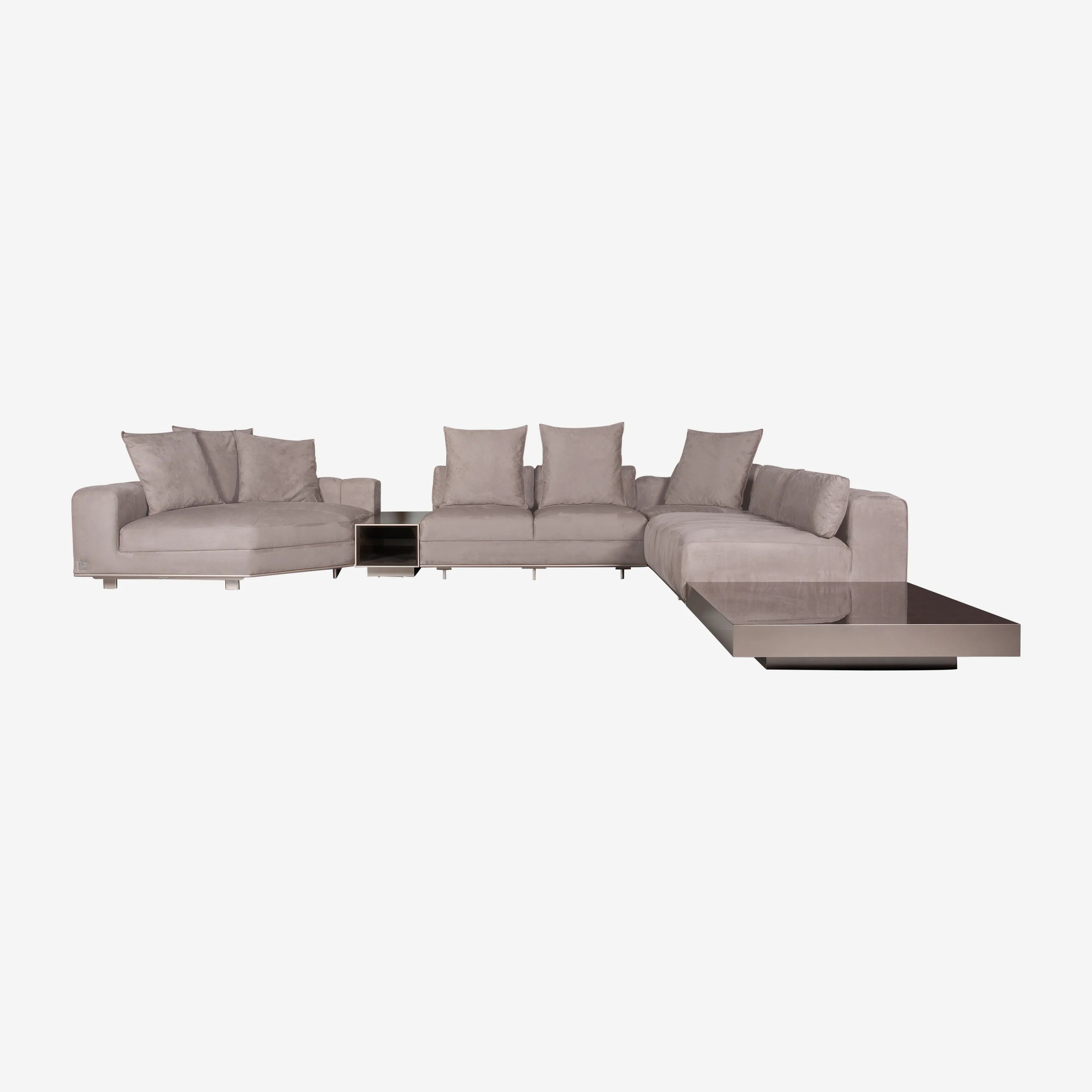 Arredo Corner Sofa Brown