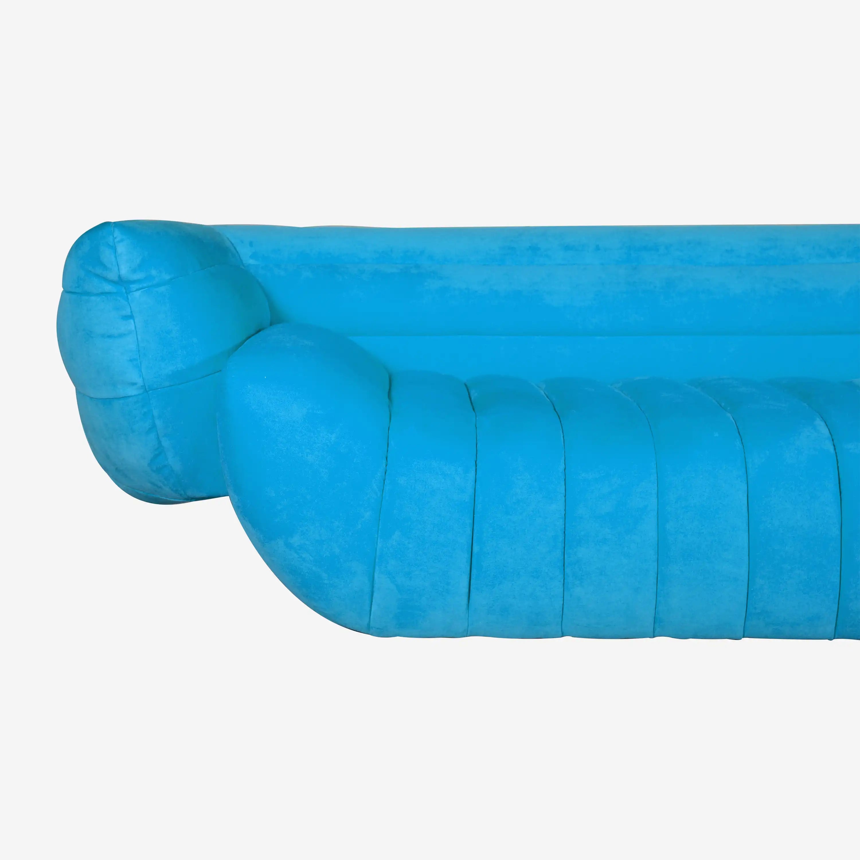 Tachile 4 Seater Sofa Turquoise