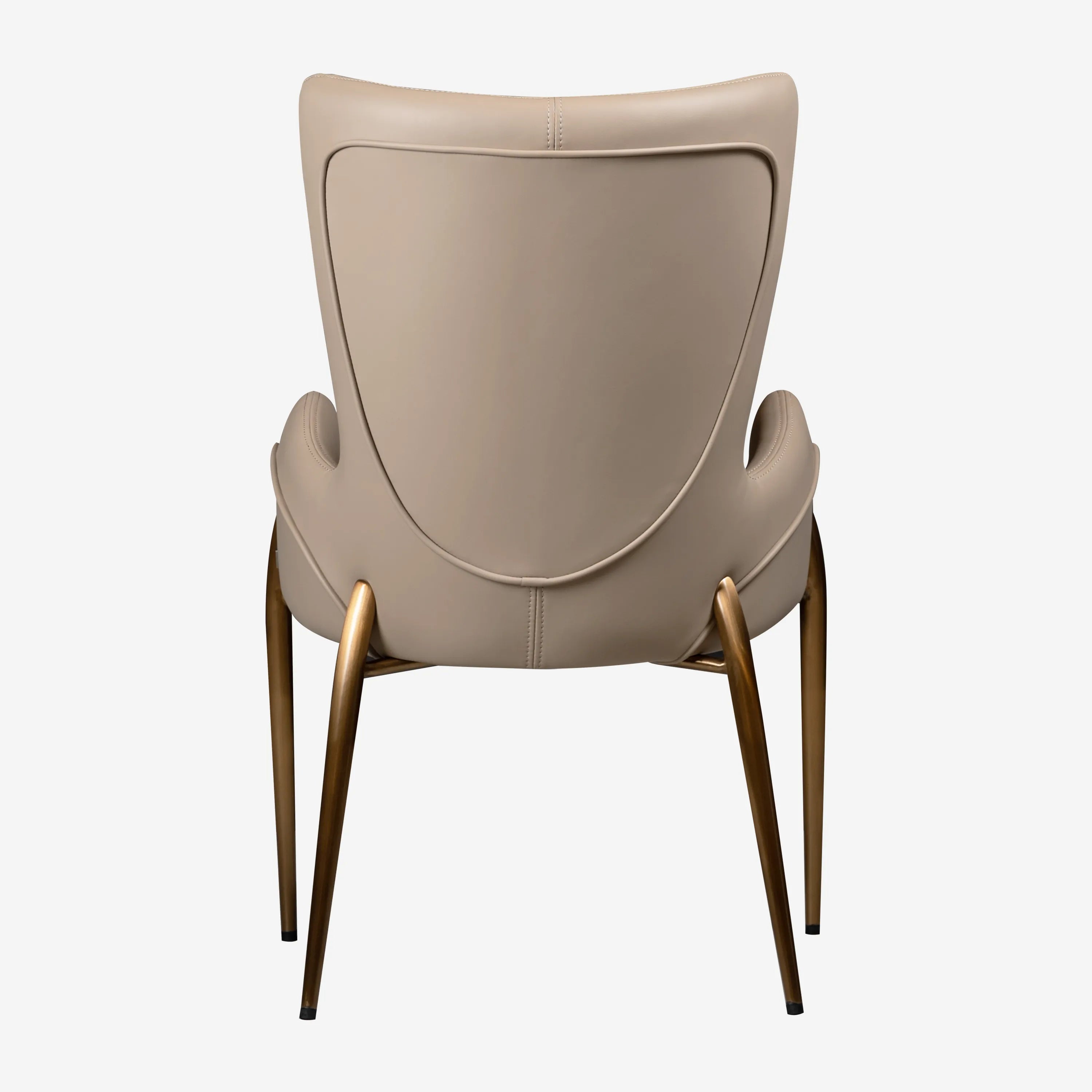 Henry Dining Chair Beige Leather