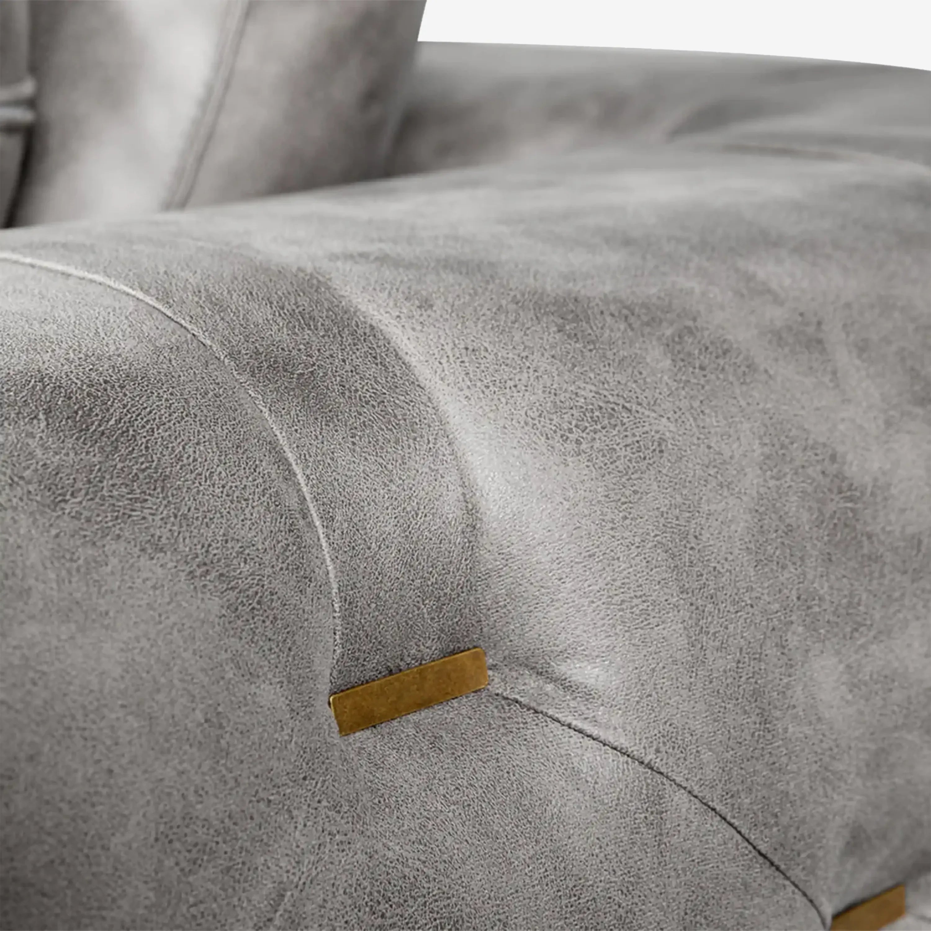 Luxury Sofa Grey 3-Seater