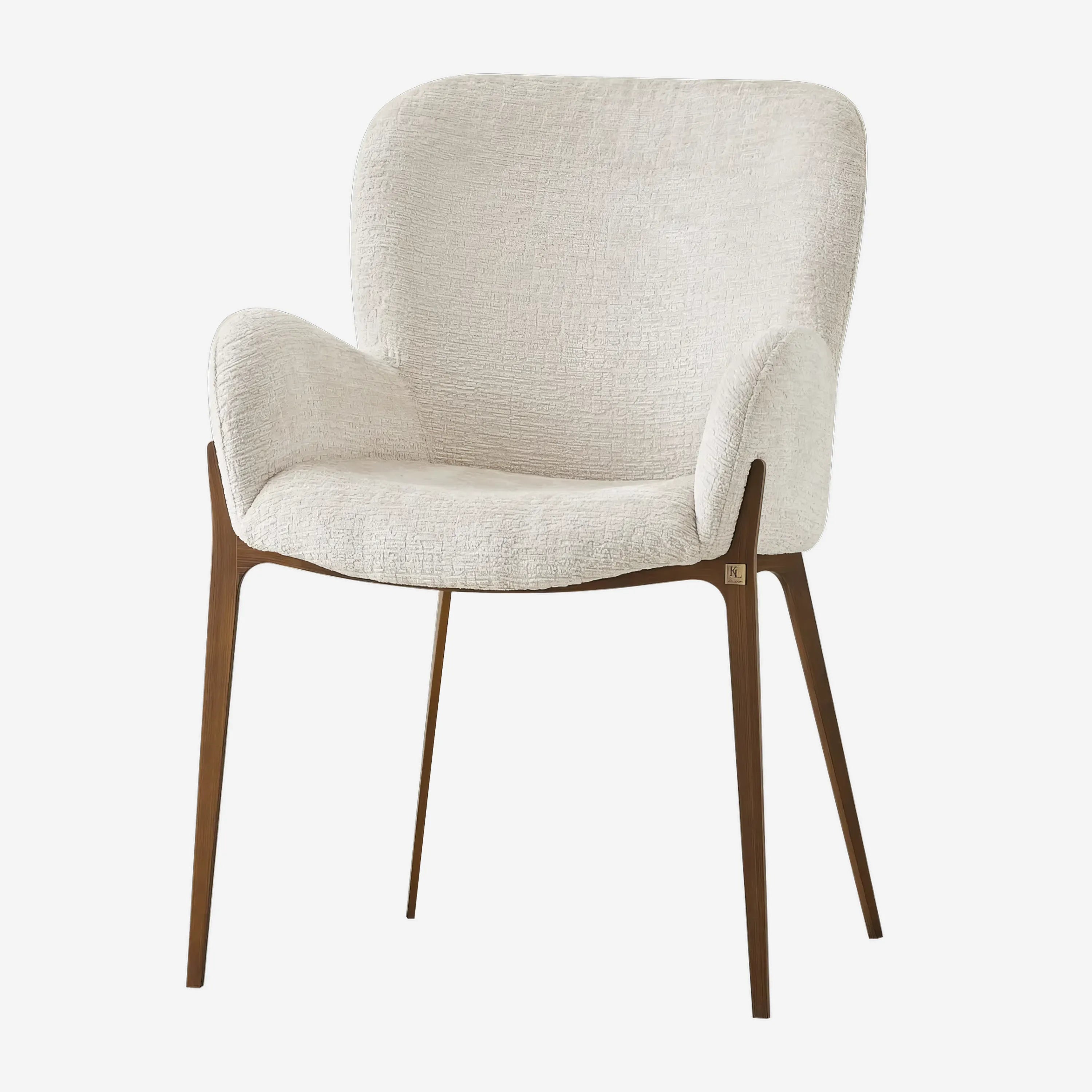 Milana Fusion Dining Chair-Grey