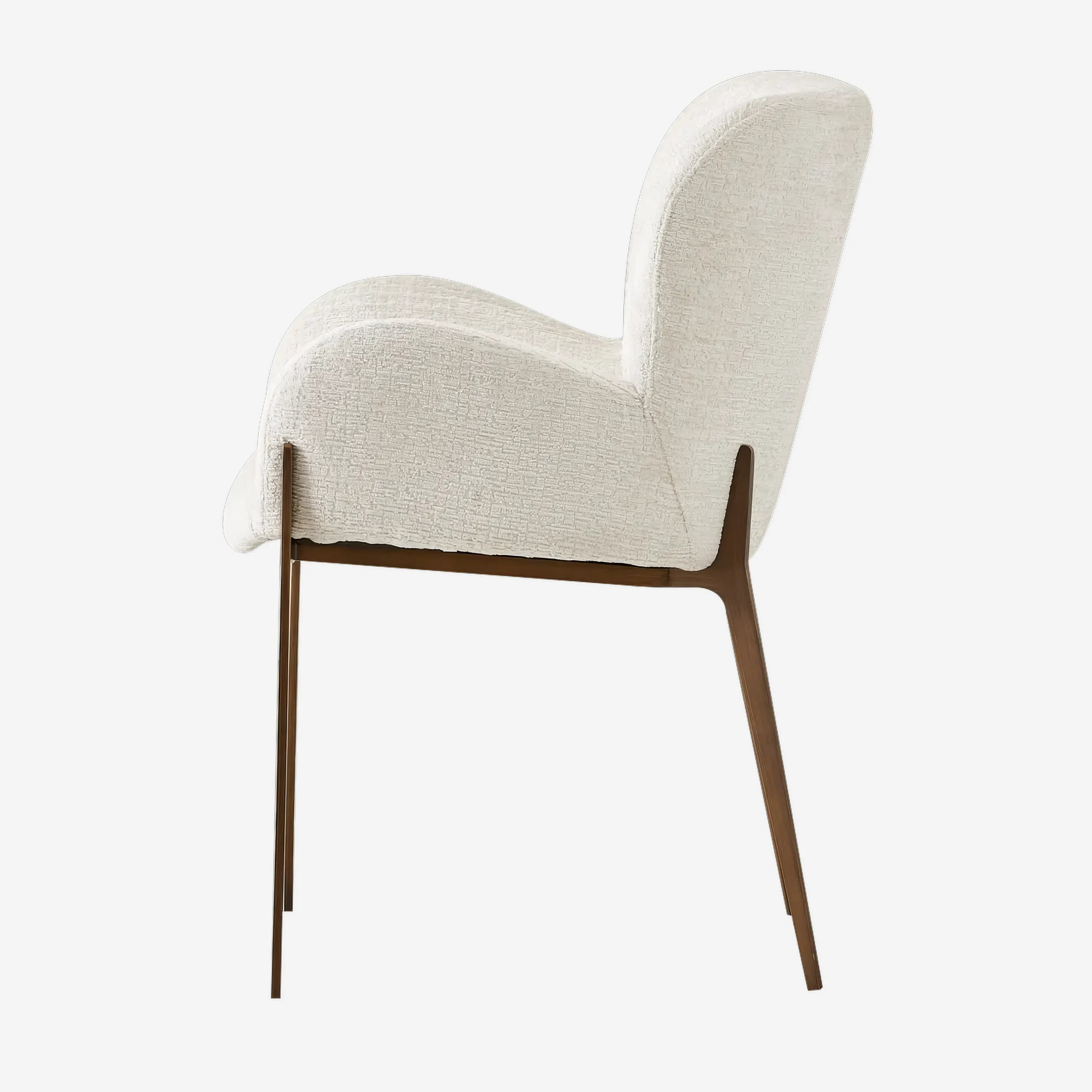 Milana Fusion Dining Chair-Grey