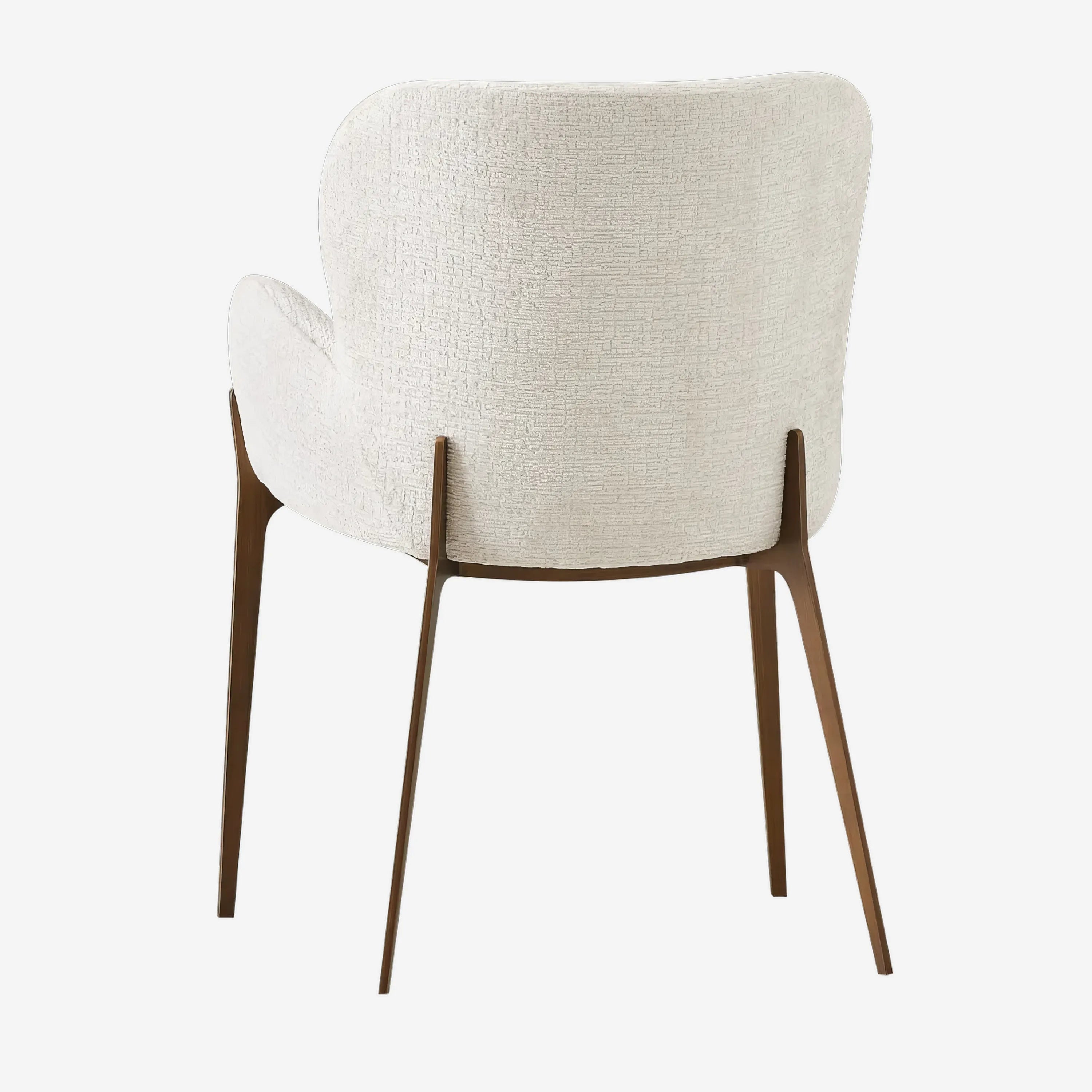 Milana Fusion Dining Chair-Grey