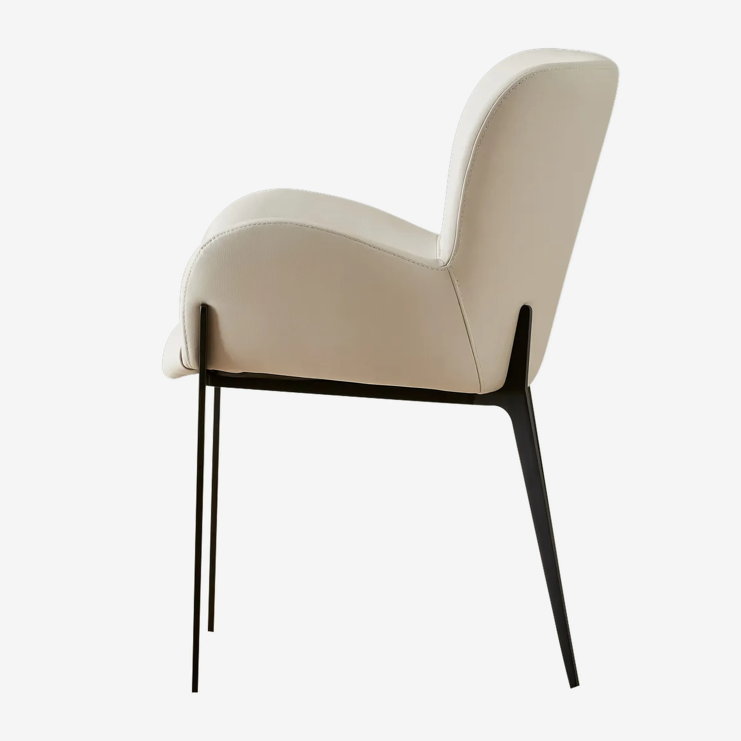 Milana Glacier Dining Chair-Grey