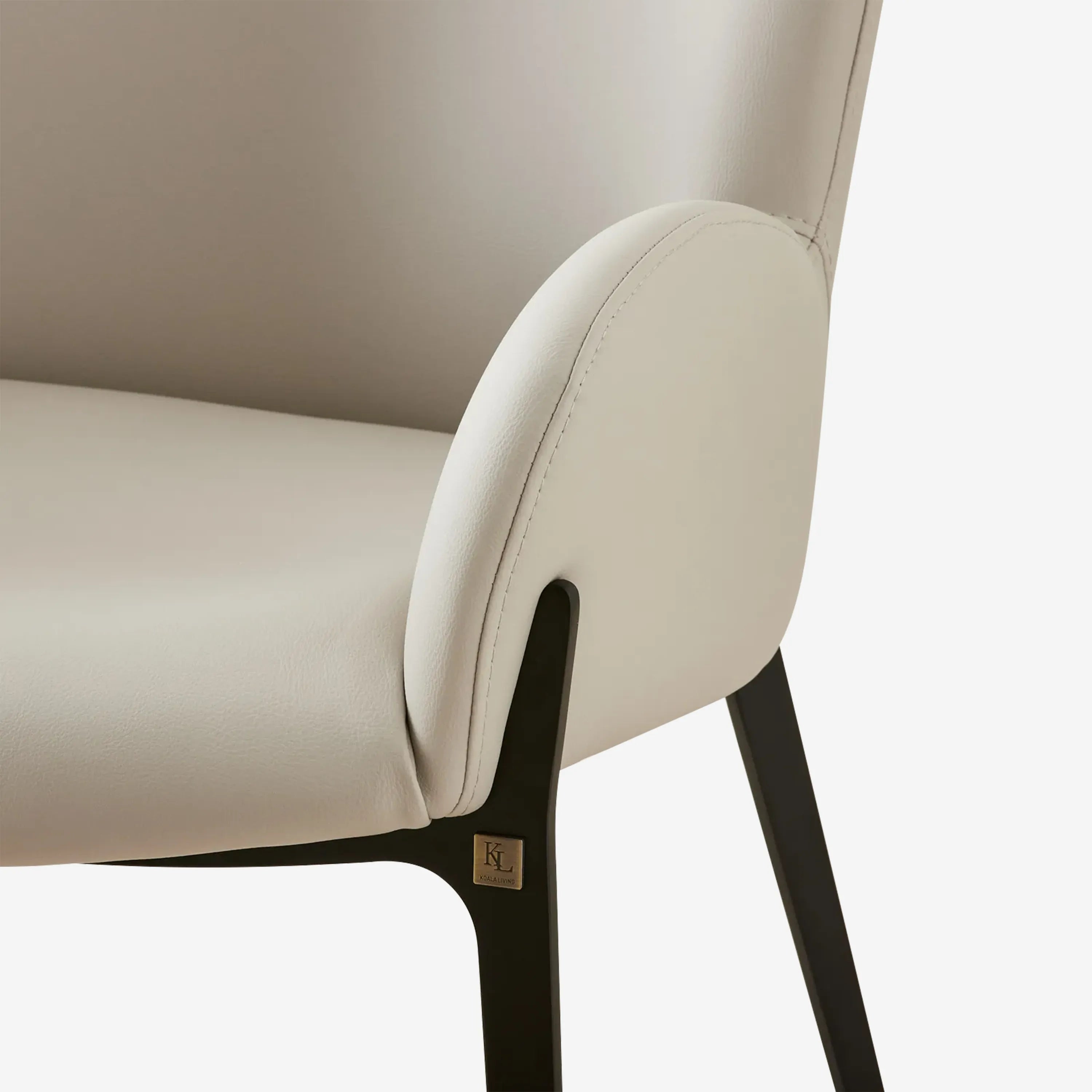 Milana Glacier Dining Chair-Grey