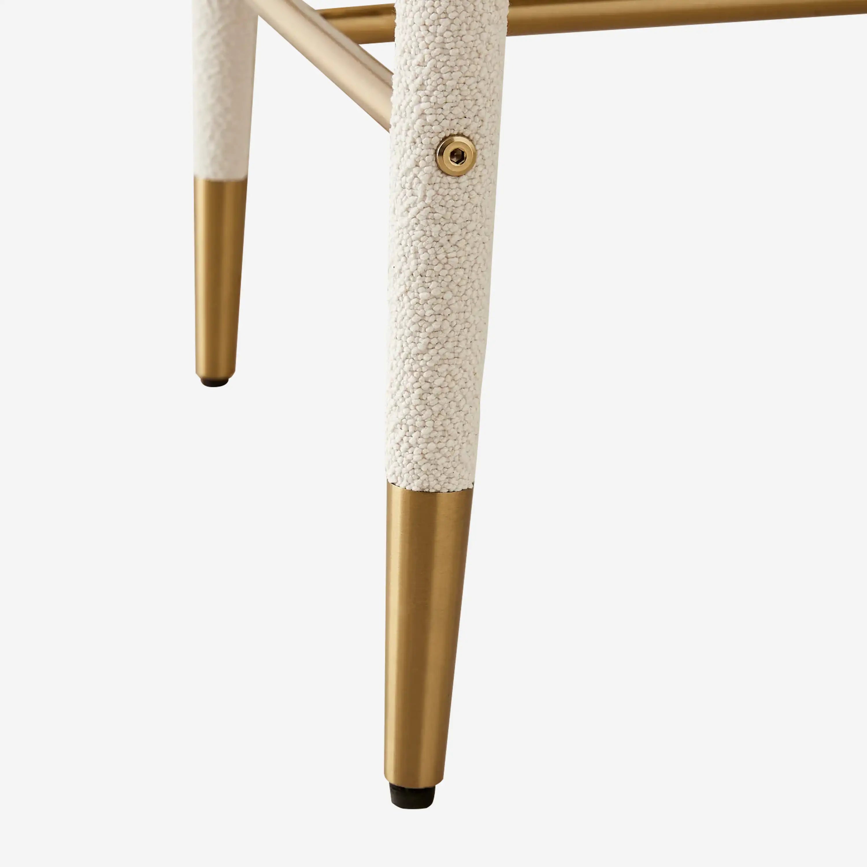 Moulin Chantilly White Counter Stool