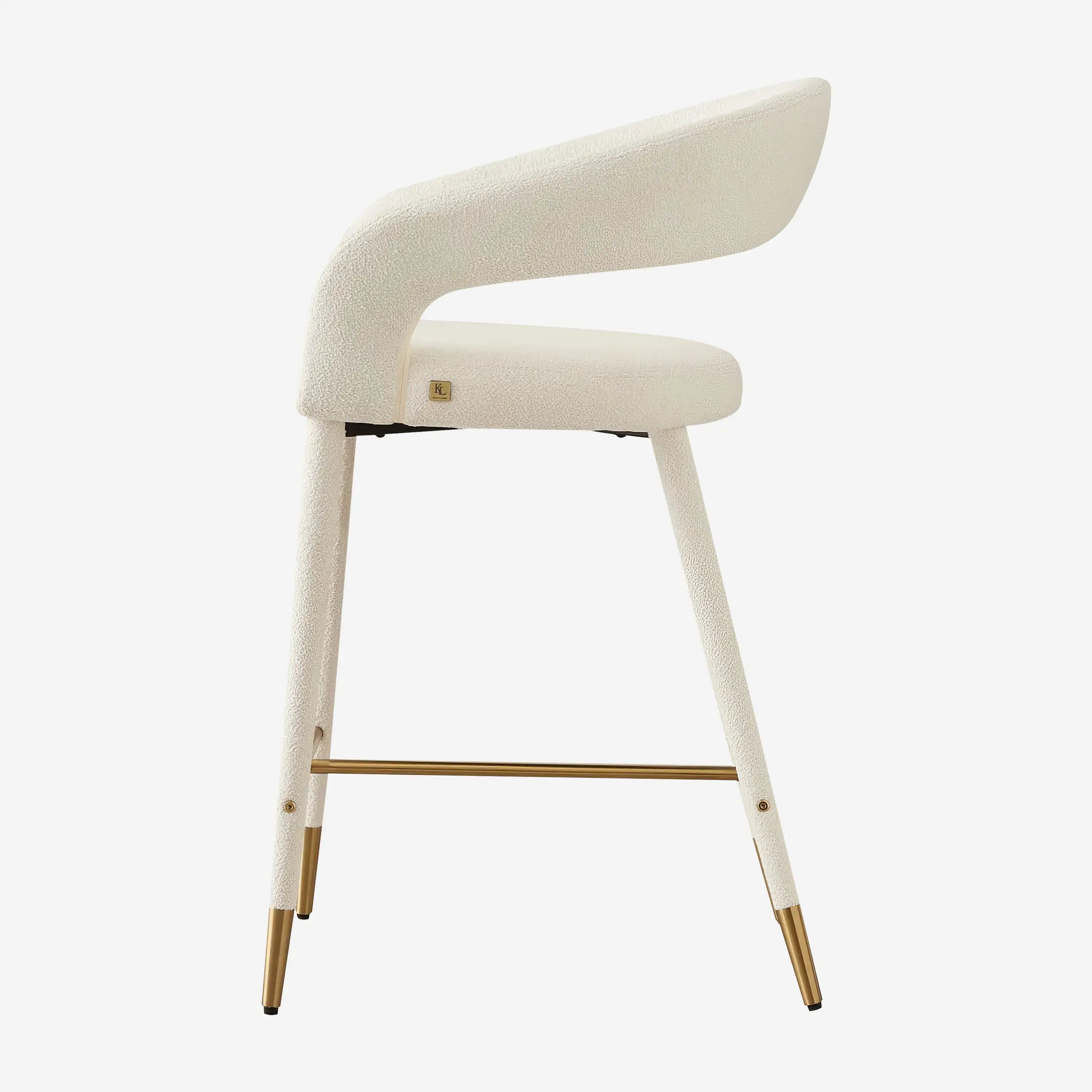 Moulin Chantilly White Counter Stool