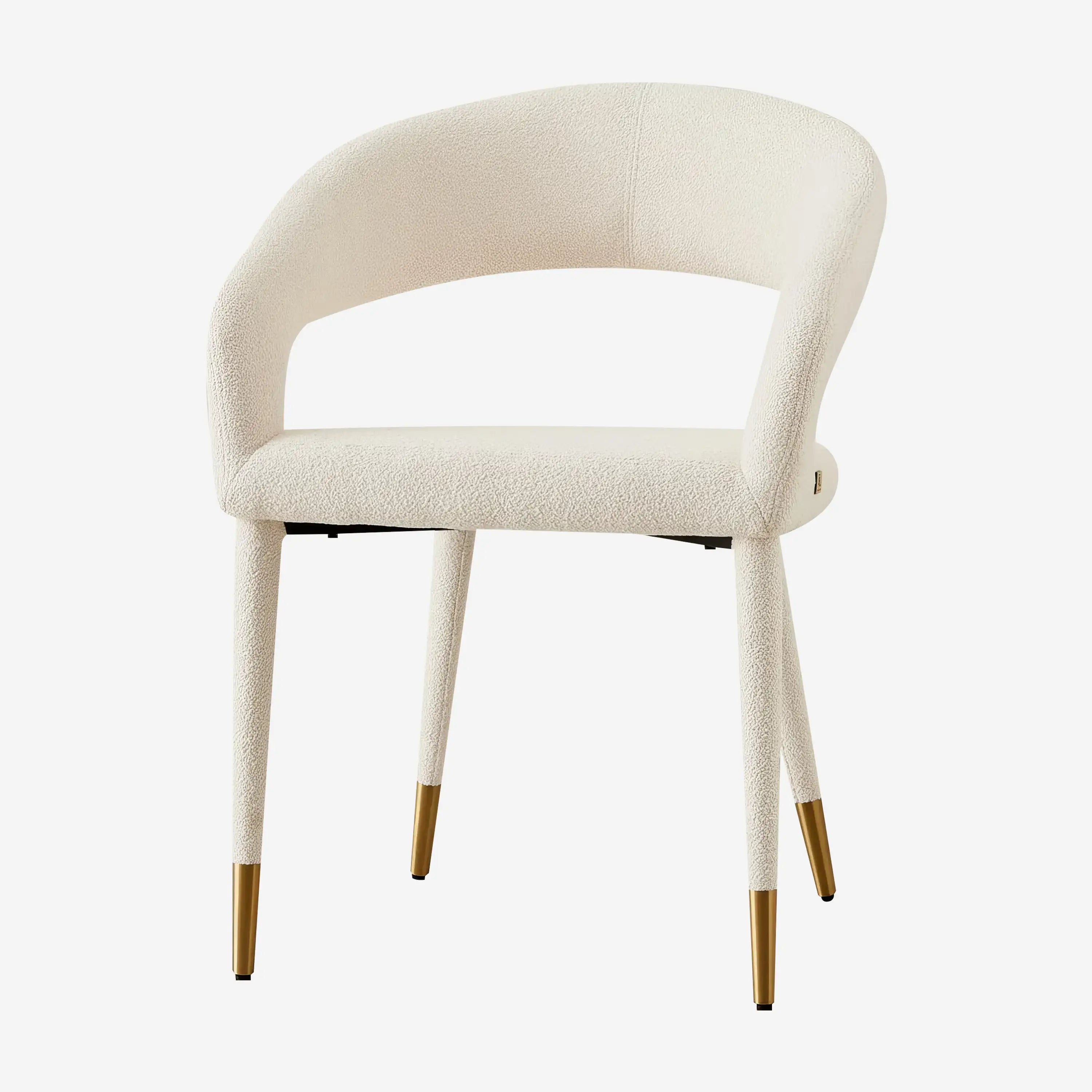 Moulin Chantilly White Fabric Dining Chair