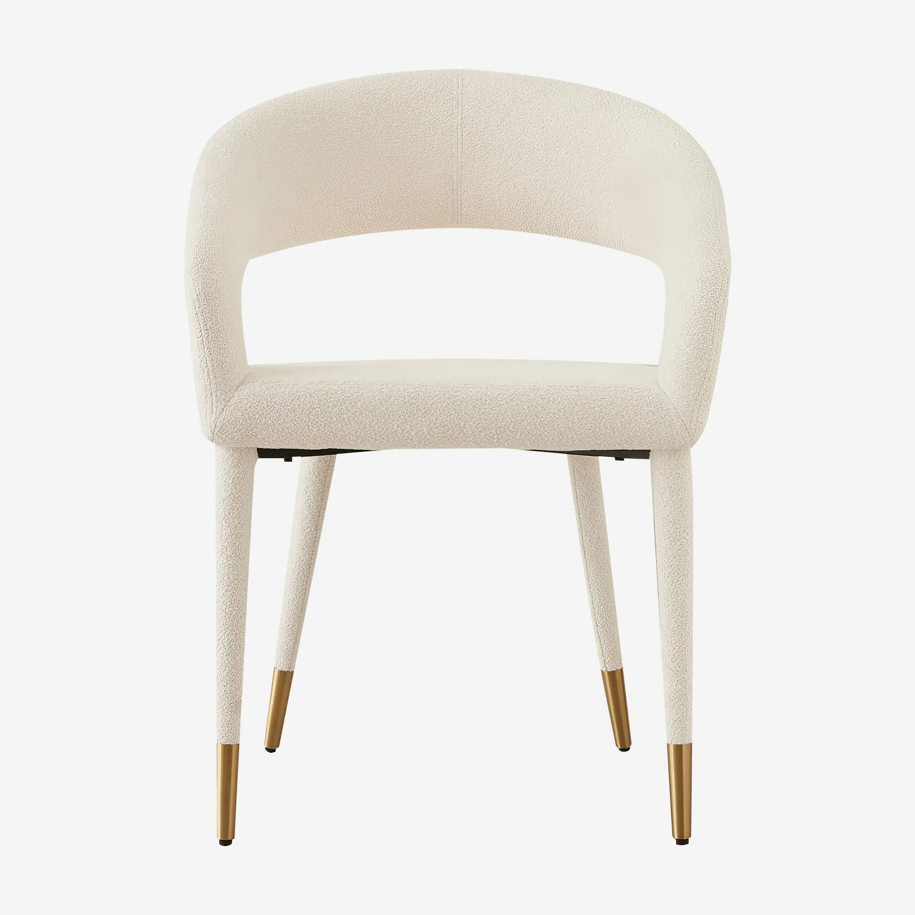 Moulin Chantilly White Fabric Dining Chair