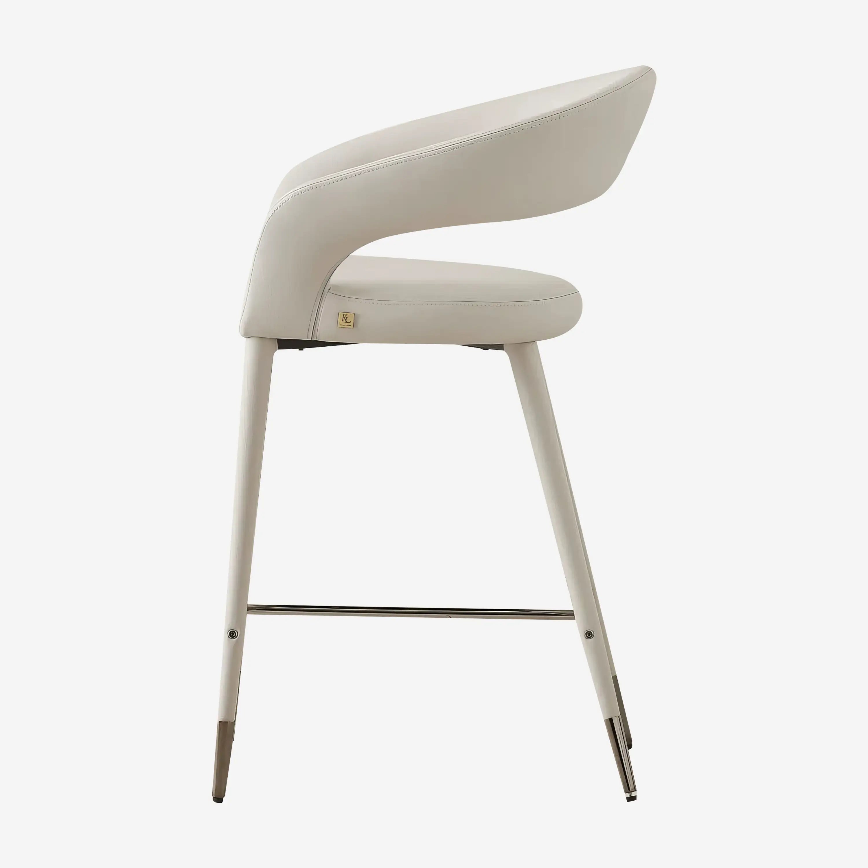 Moulin Glacier Grey Counter Stool