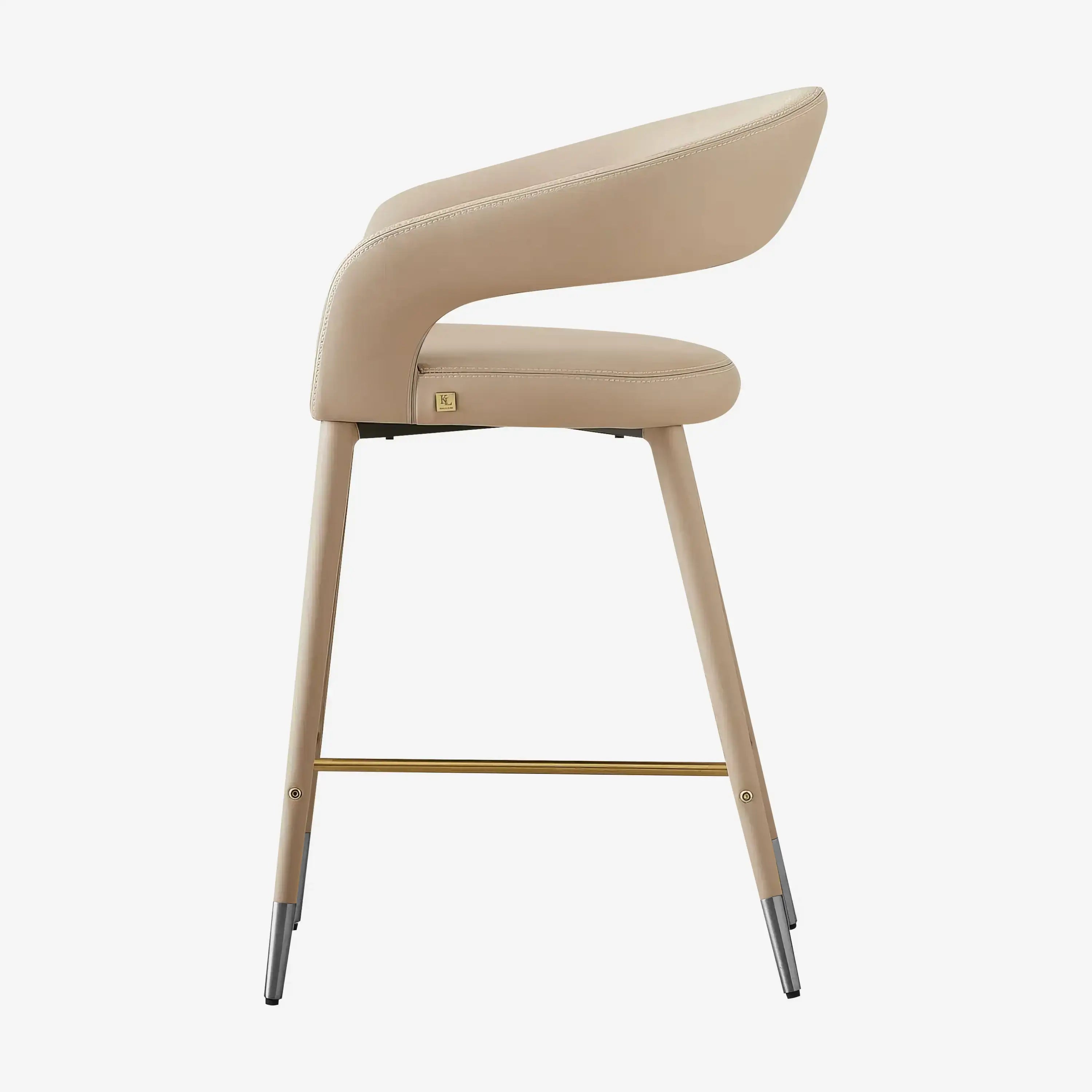 Moulin Sand Beige Counter Stool