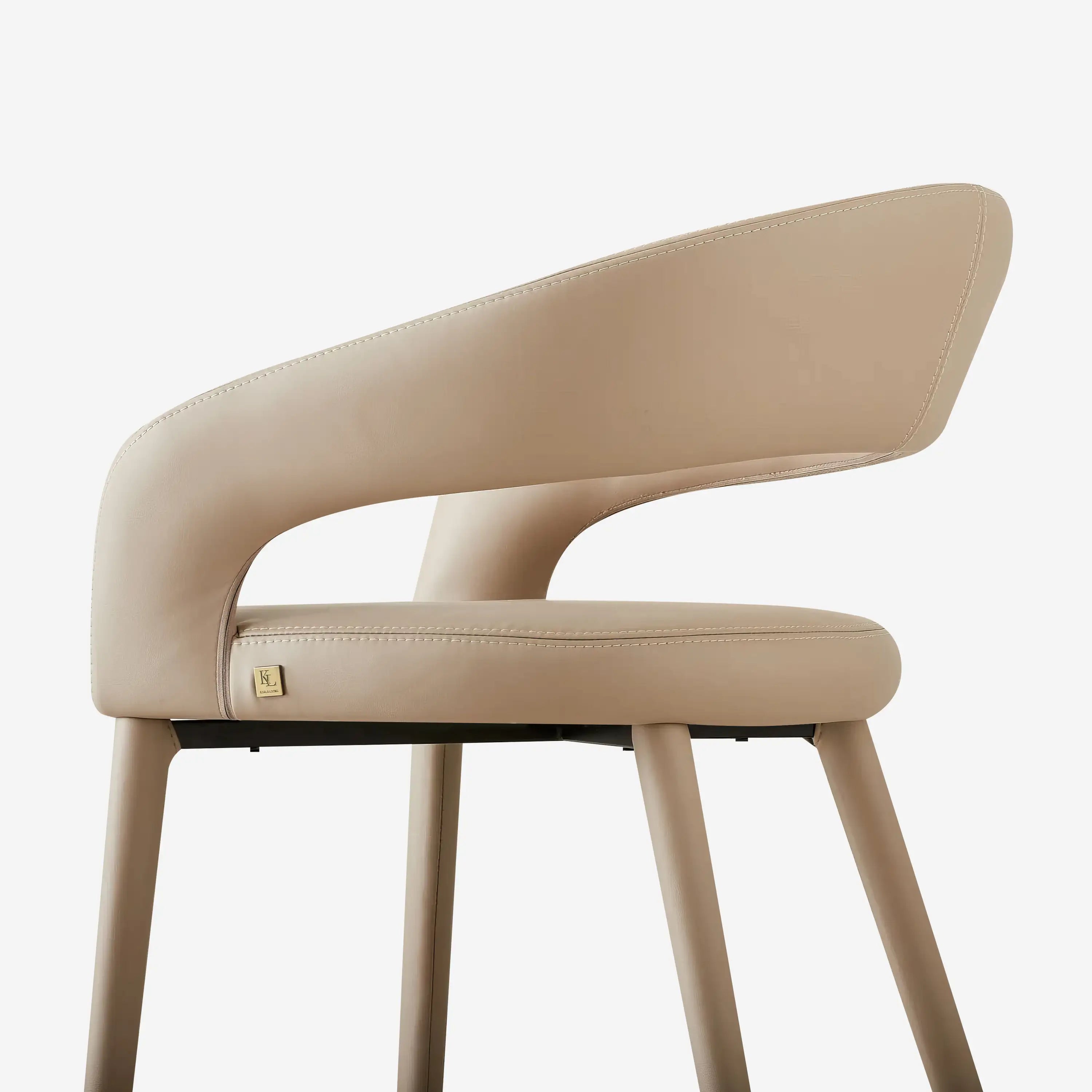 Moulin Sand Beige Counter Stool