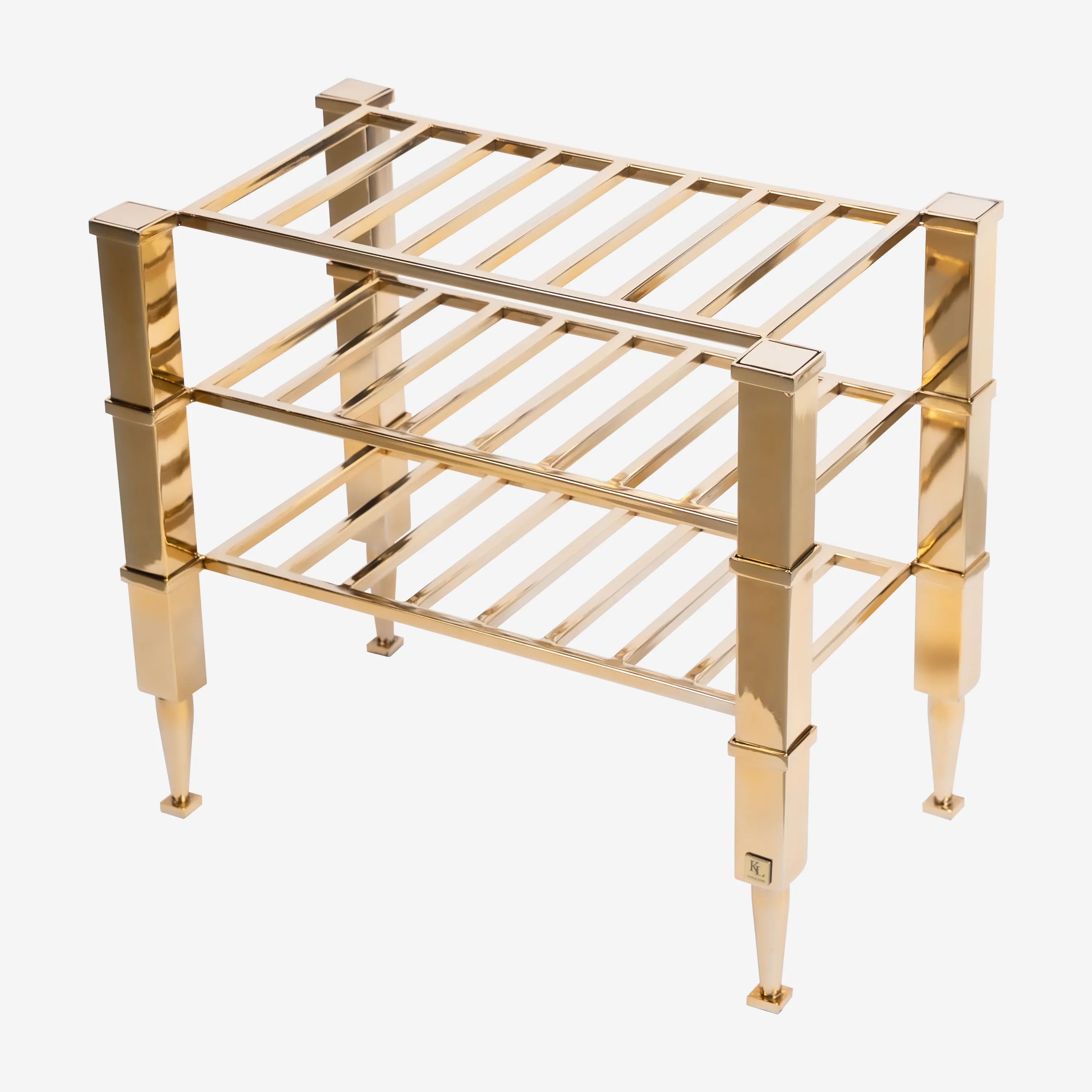 Tella Wine Rack Gold