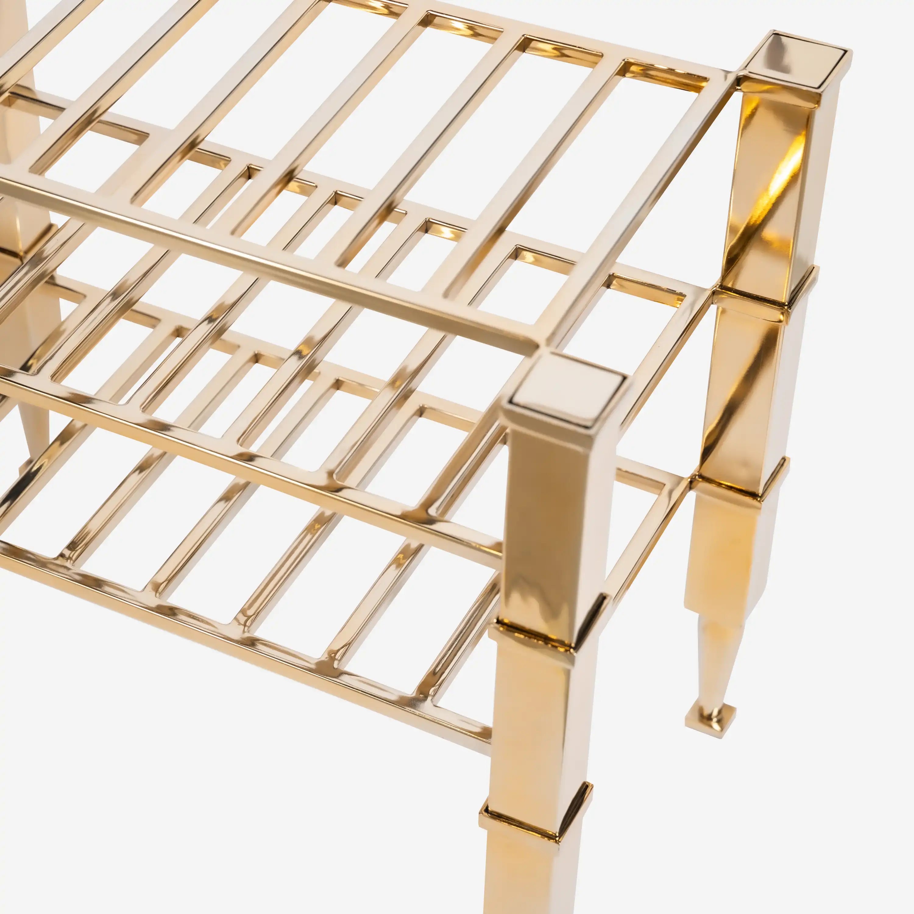 Tella Wine Rack Gold