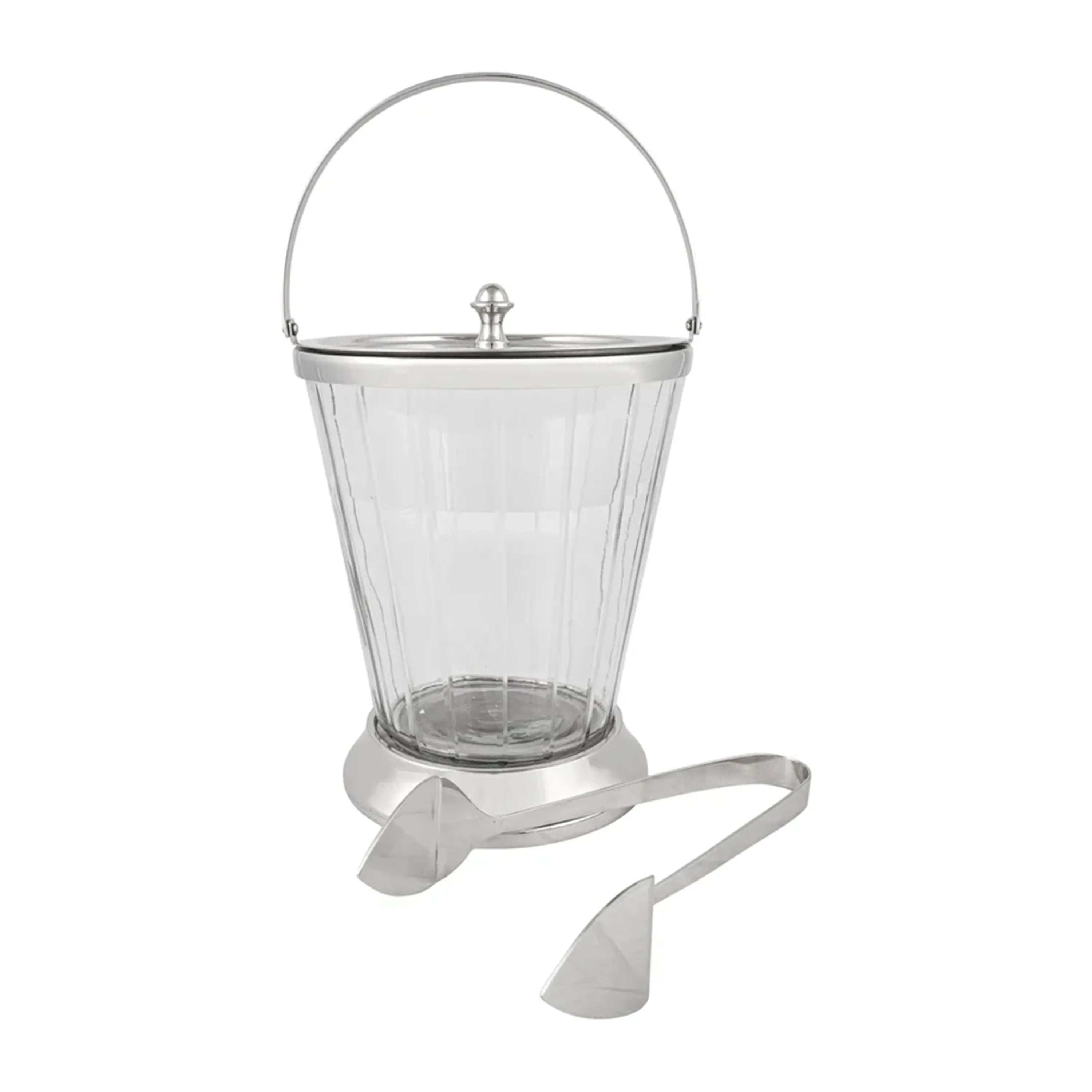 Ruth Ice Bucket With Ice Tong