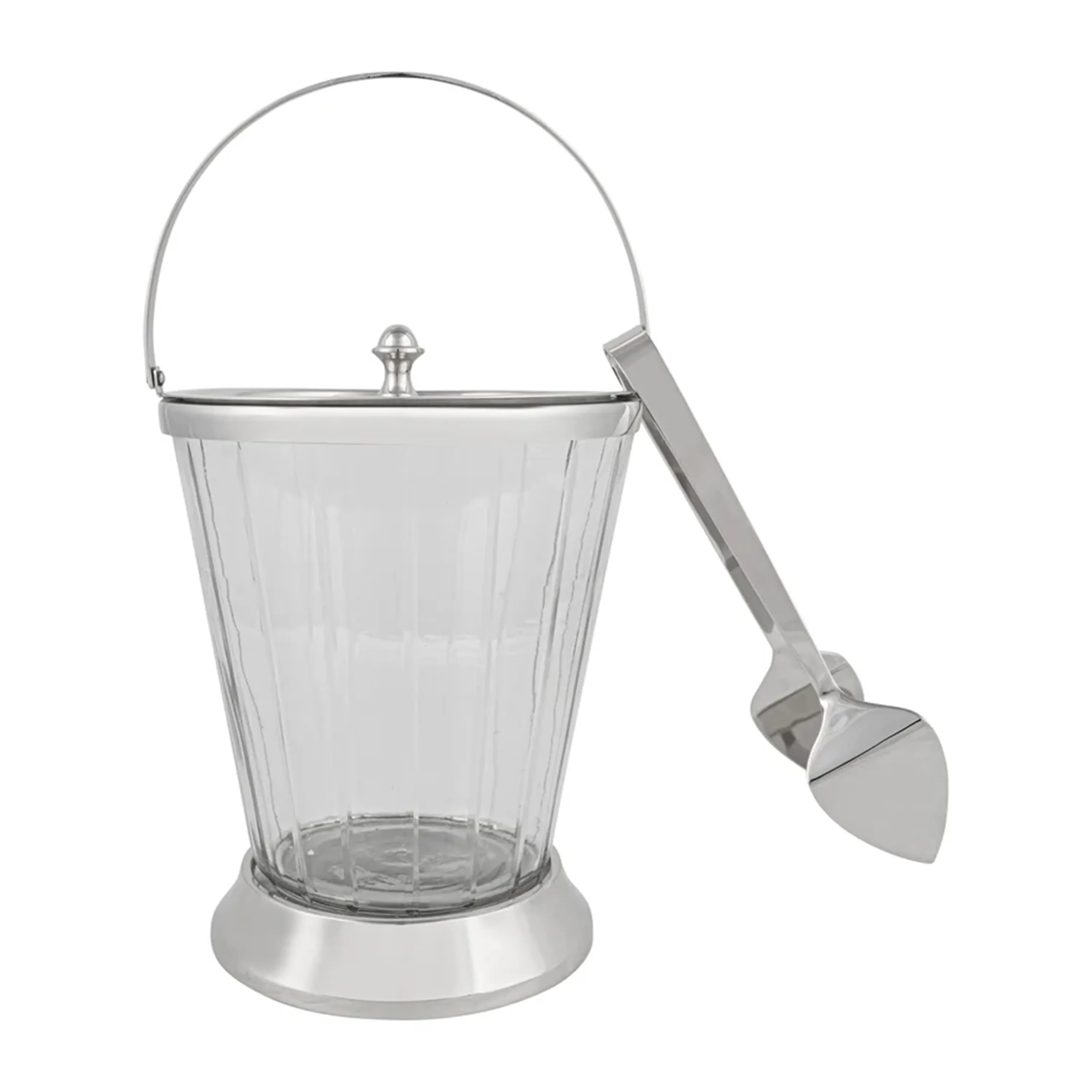 Ruth Ice Bucket With Ice Tong