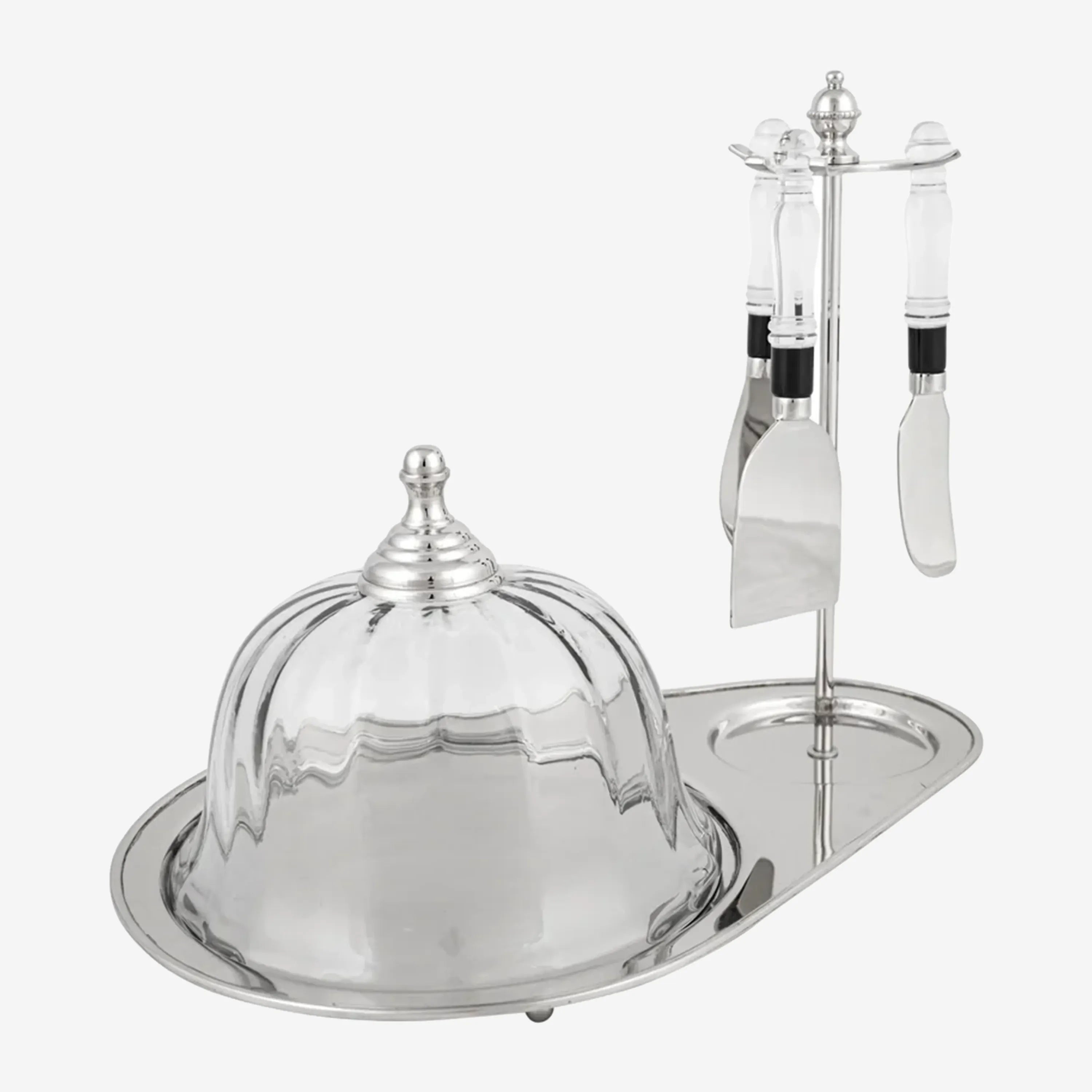 Beth Dome On Try With Cutlery-Small