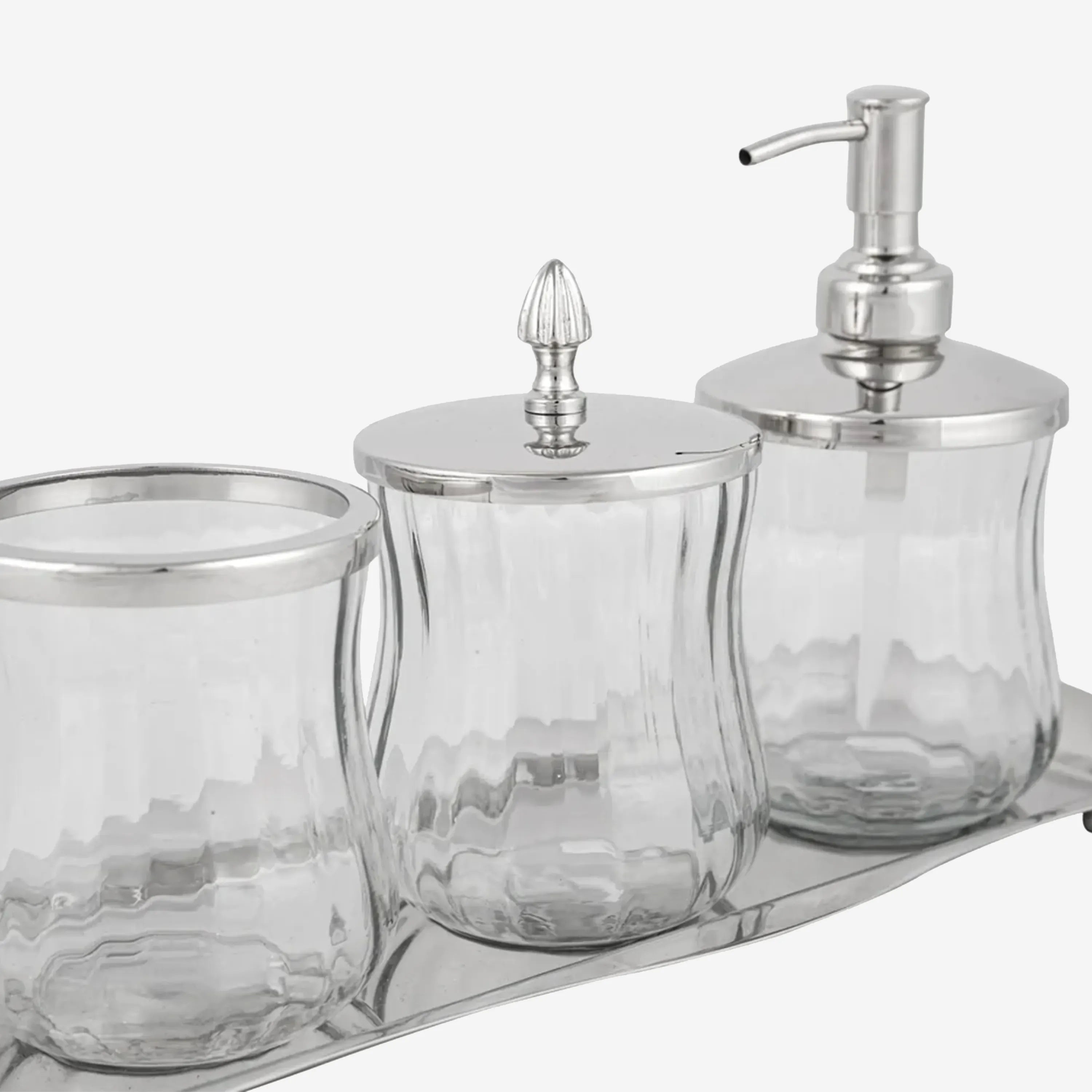 Jean Bath Set On Tray