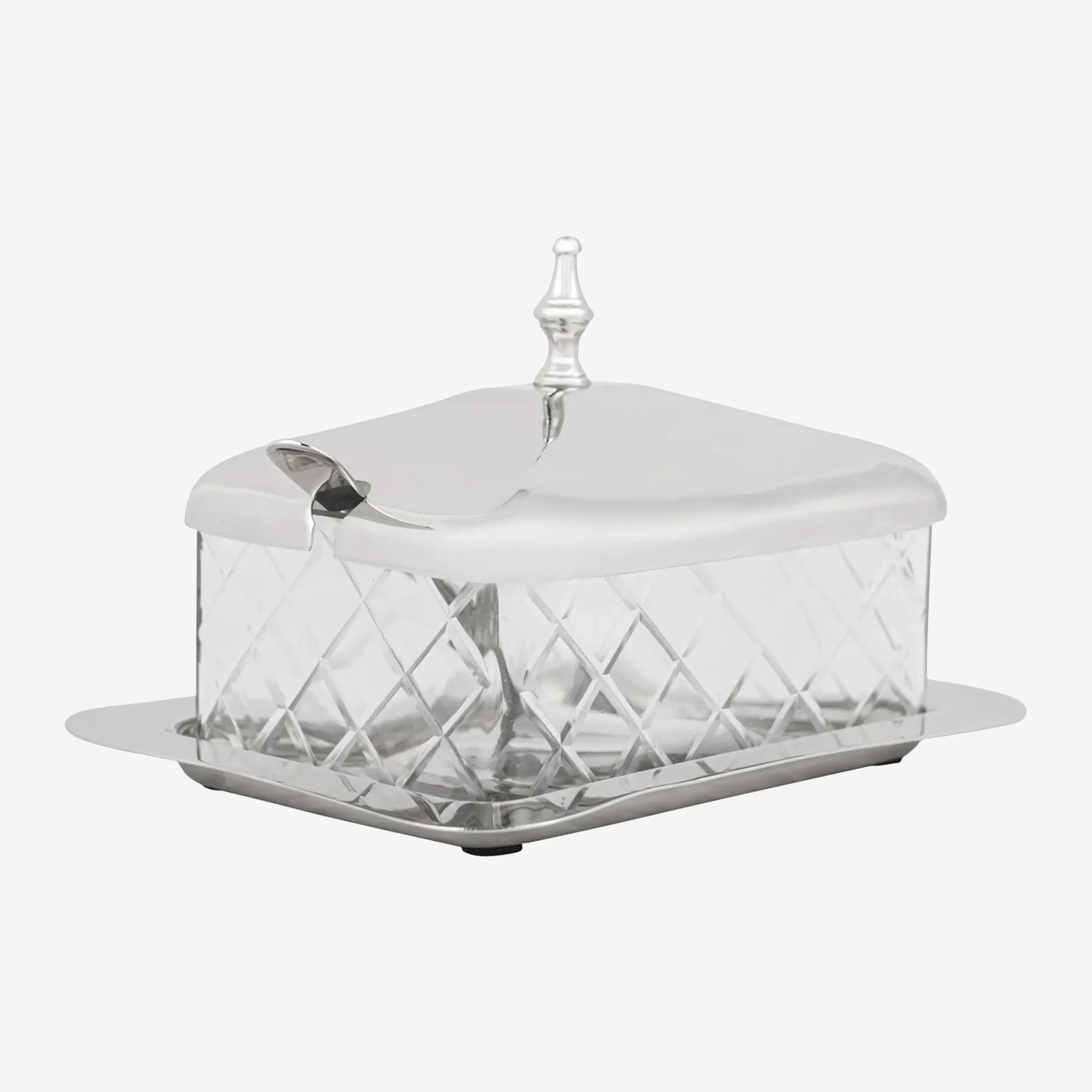 Dee Butter Dish With Knife