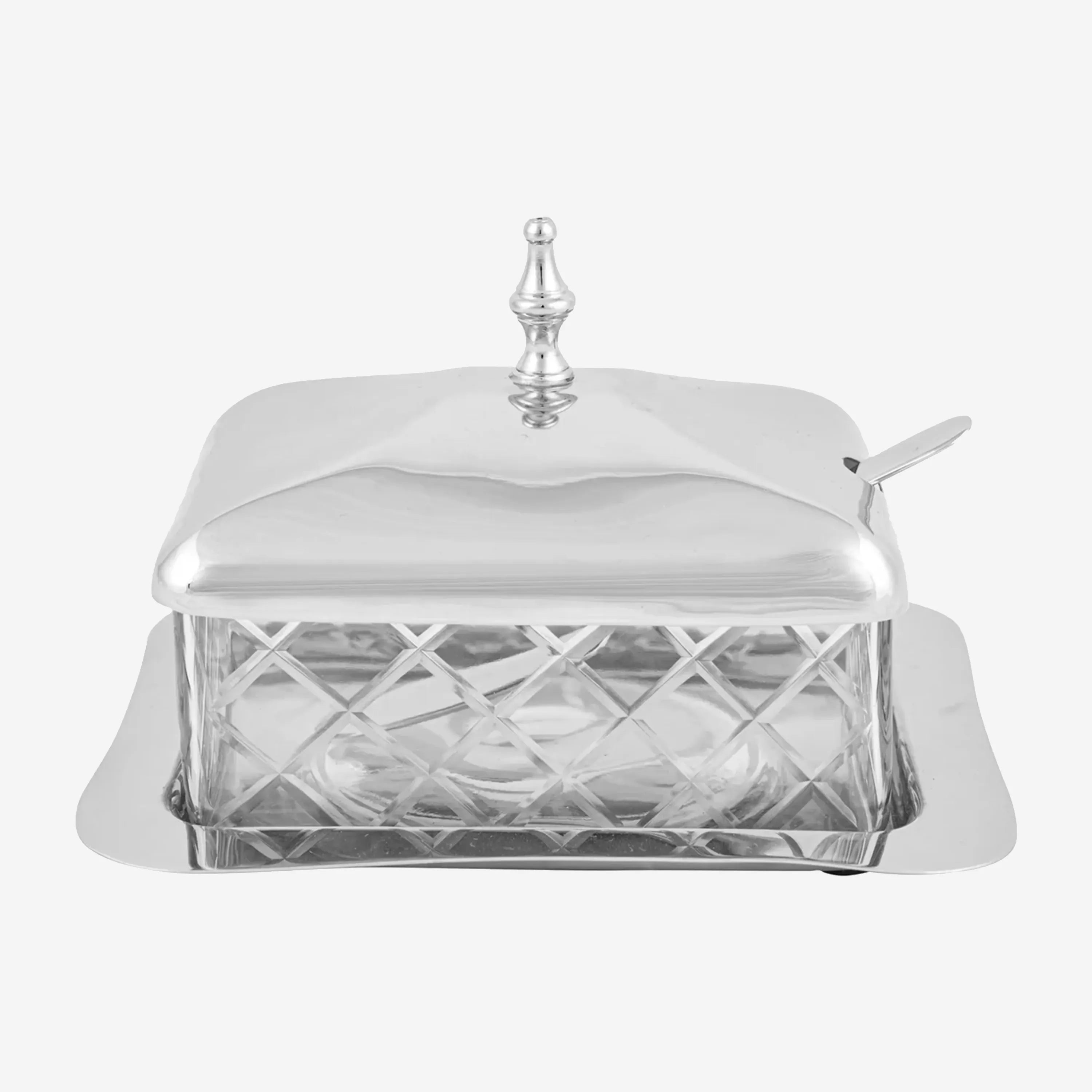 Dee Butter Dish With Knife