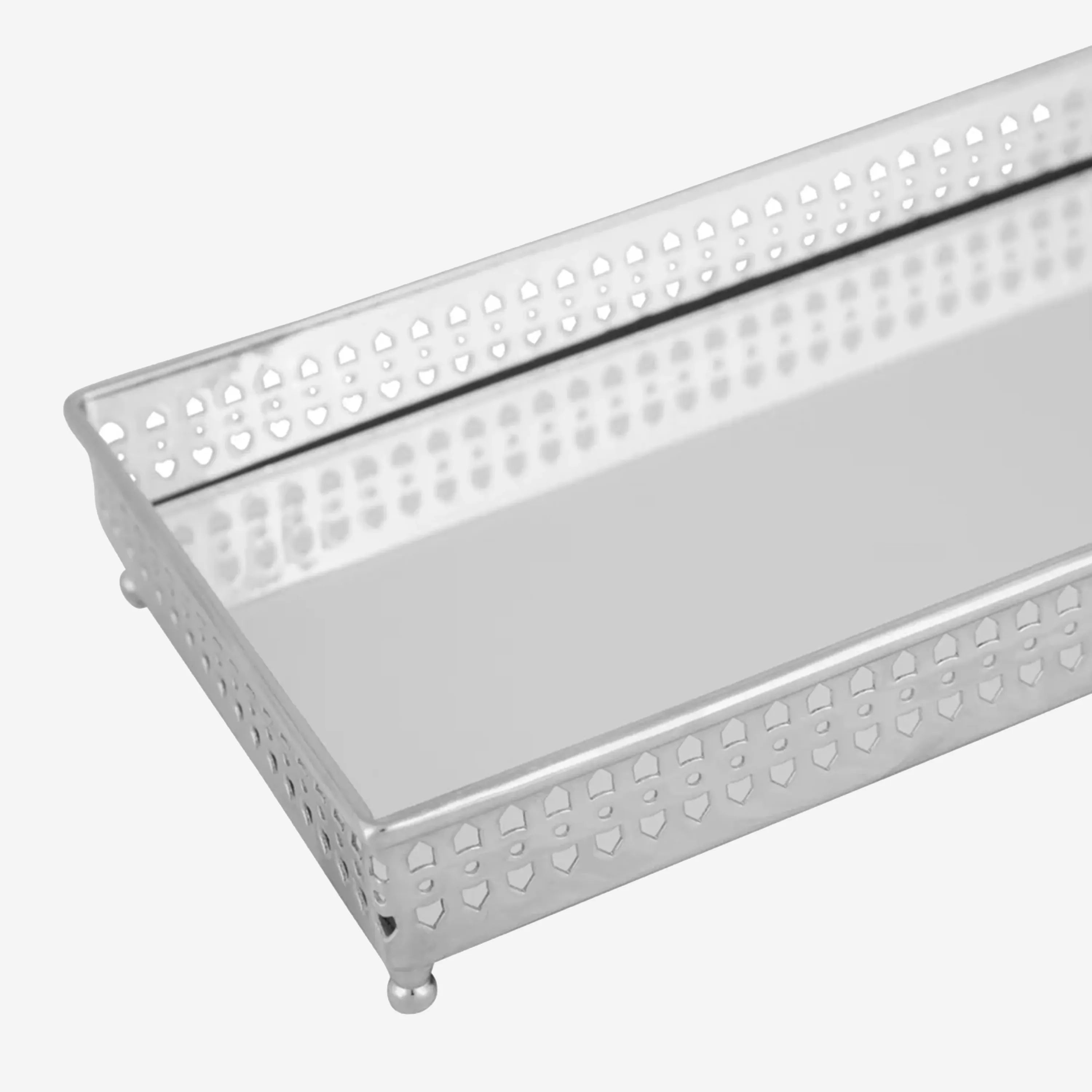 Grant Rectangular Tray With Mirror